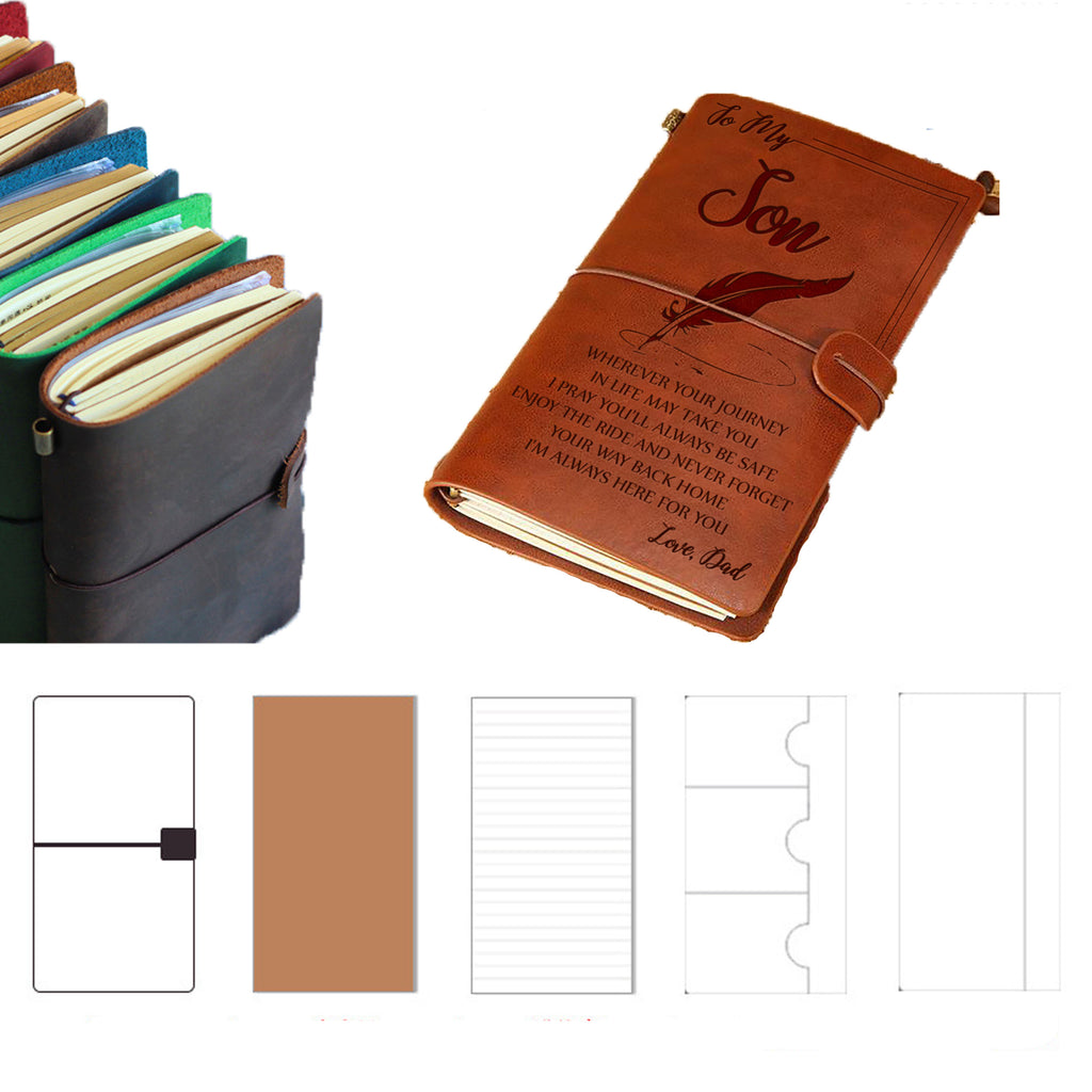 A6 Pu Leather Diary Notebook