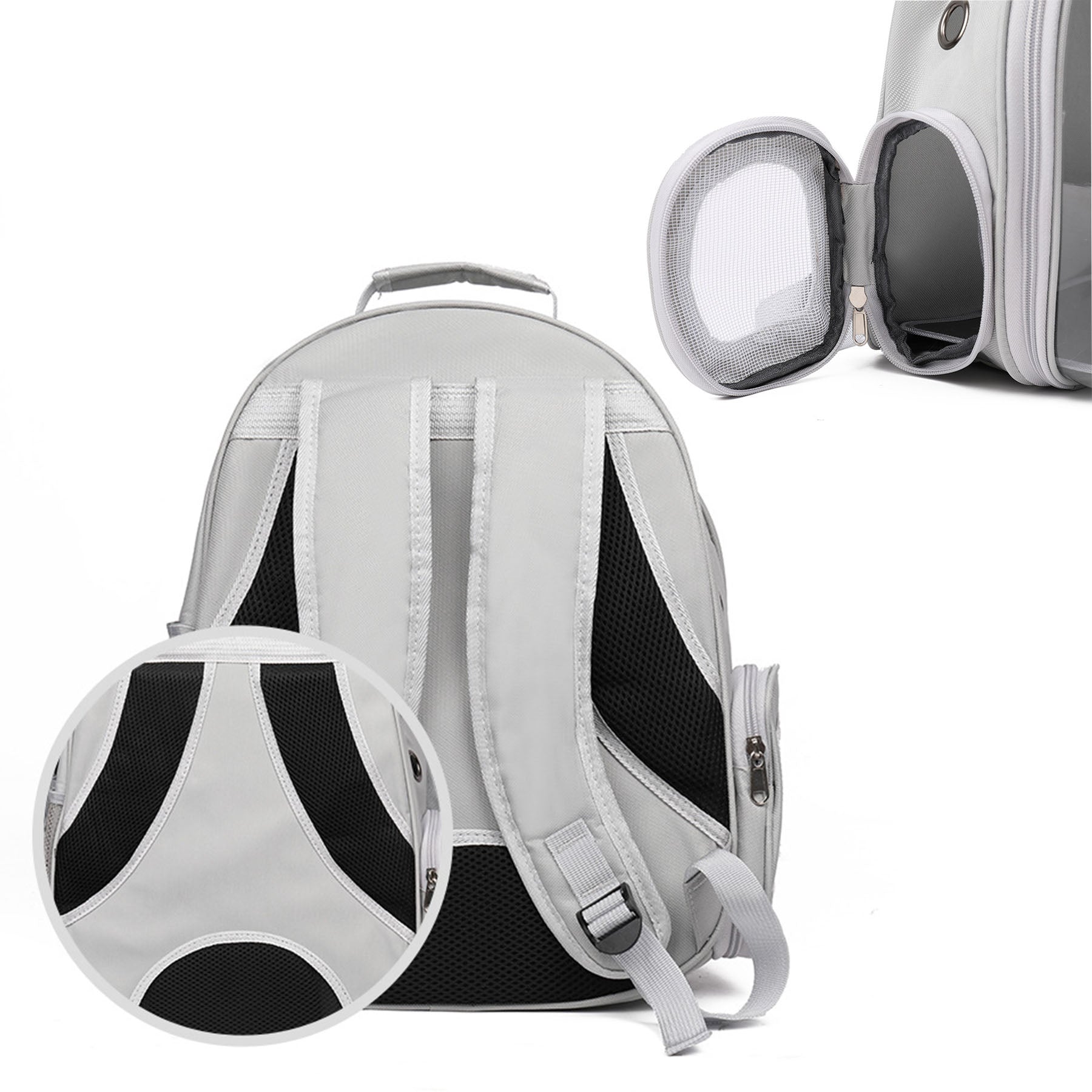 Transparent Space Capsule Pet Carrier