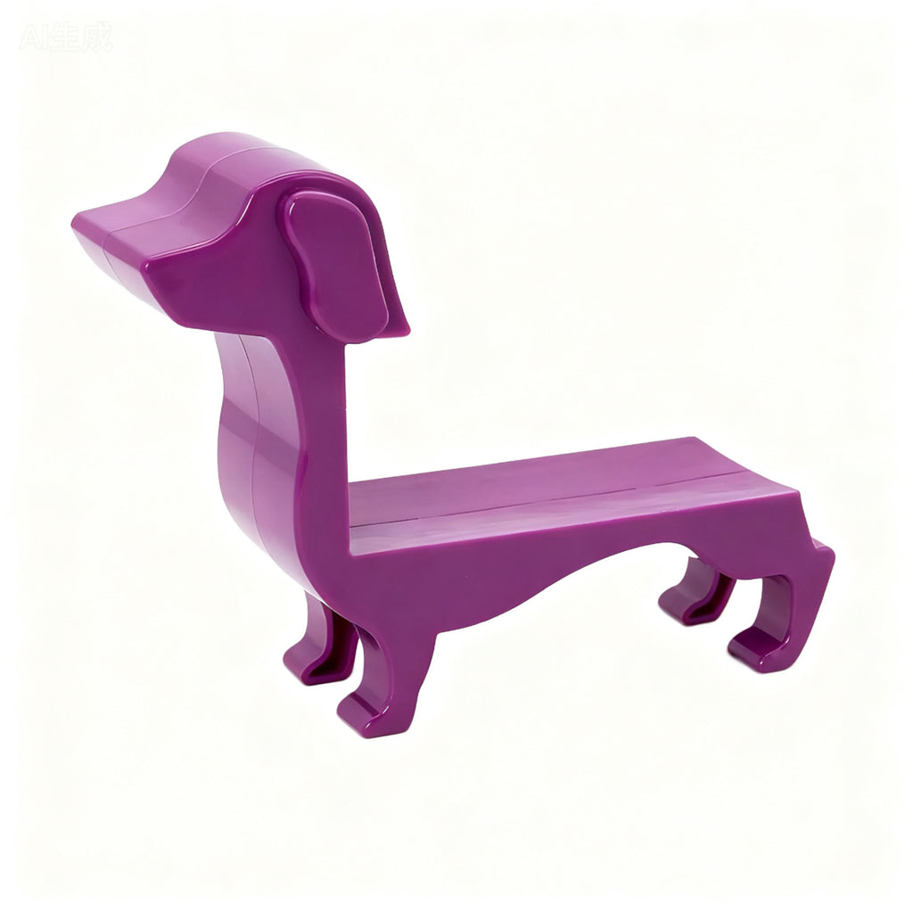 Plastic Cute Dog Wine Bottle Holder Wine Rock