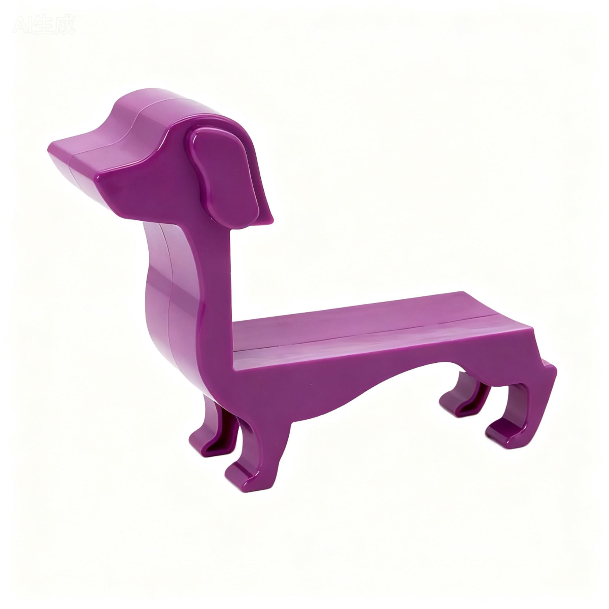 Plastic Cute Dog Wine Bottle Holder Wine Rock