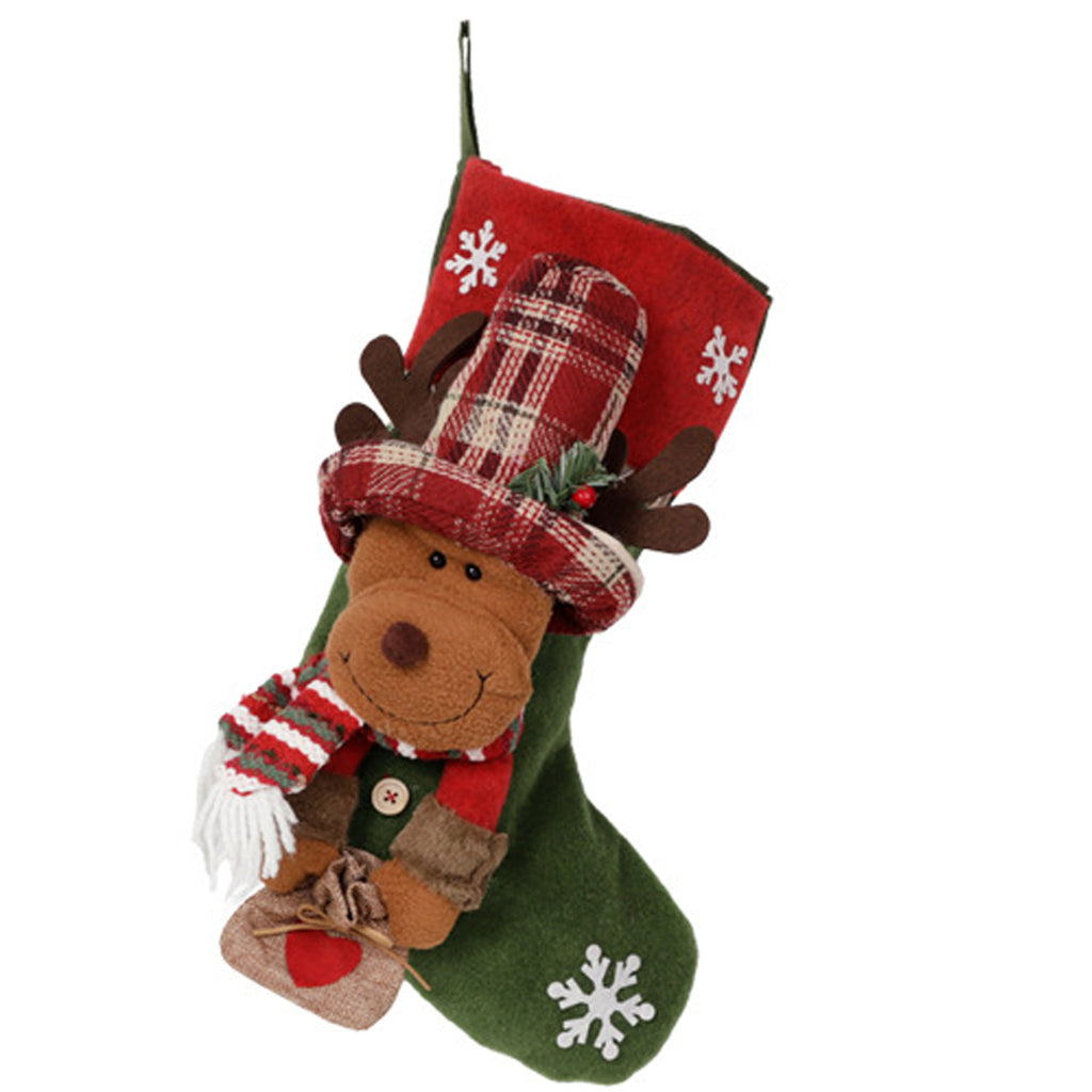 Three Styles of Christmas Socks Muppets Hanging Decorations