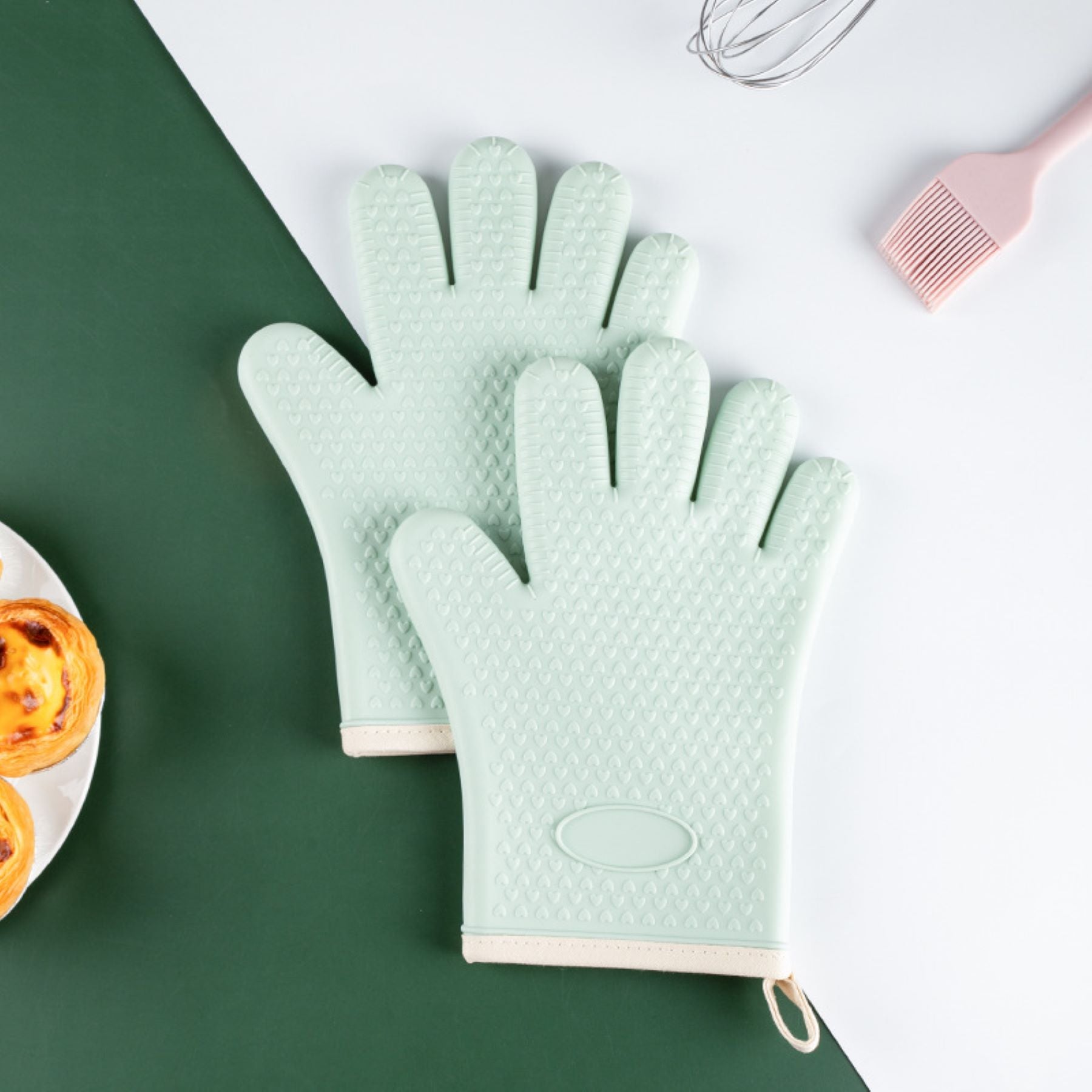 Silicone Heat - Resistant Oven Gloves