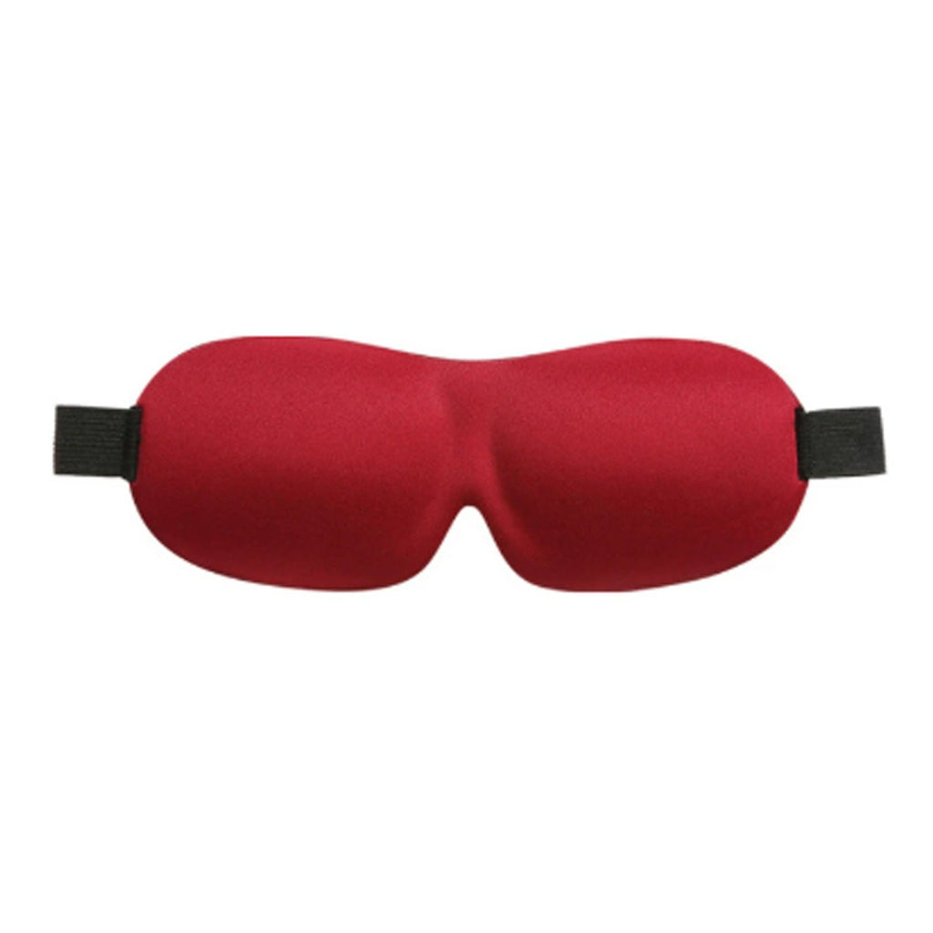 3D Contoured Sleep Mask Blocks All Light Without A Nose Wing