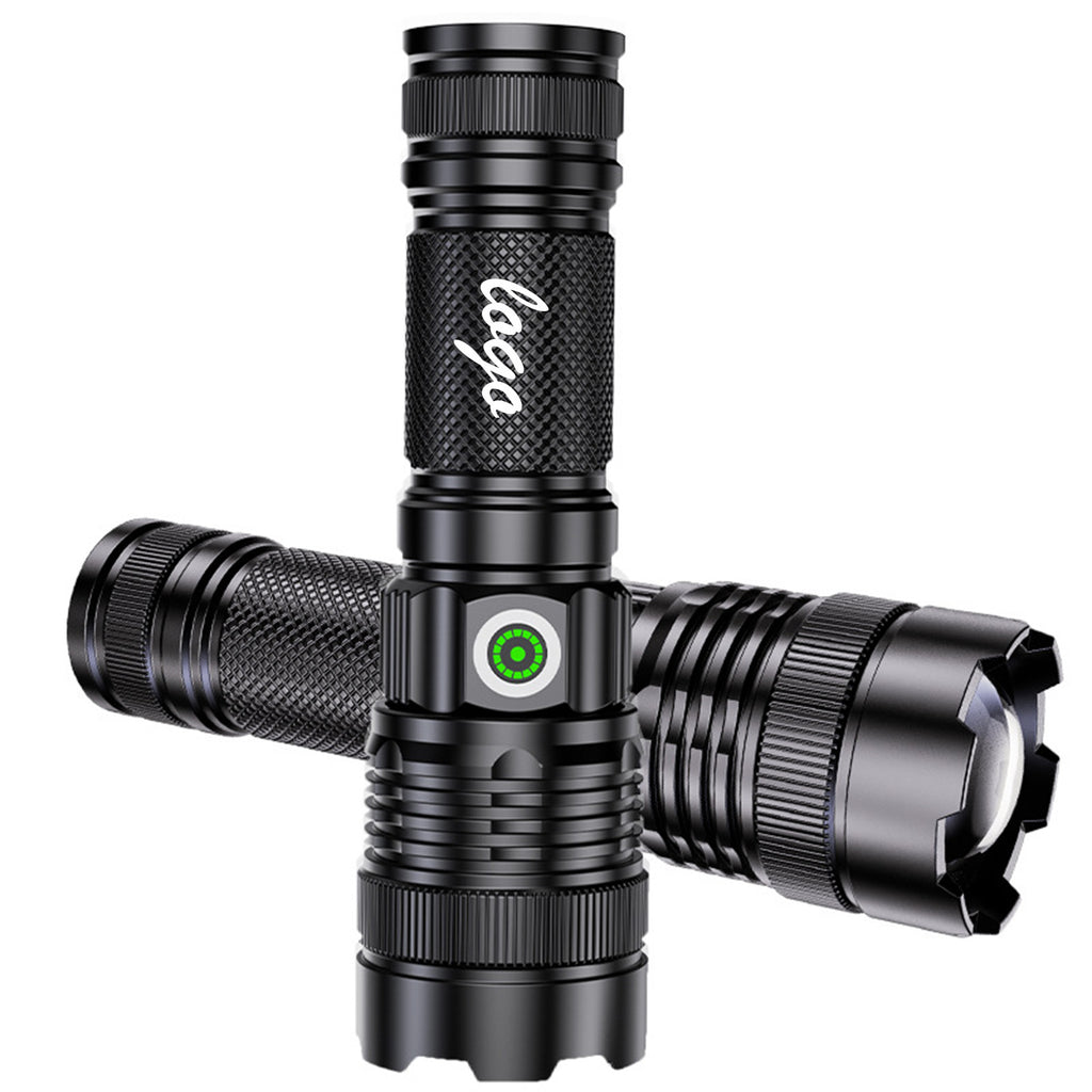 30W Strong Light Long Shot Flashlight