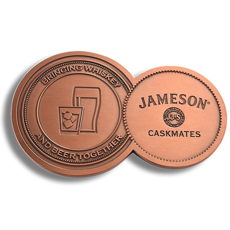 Zinc Alloy Household Coasters