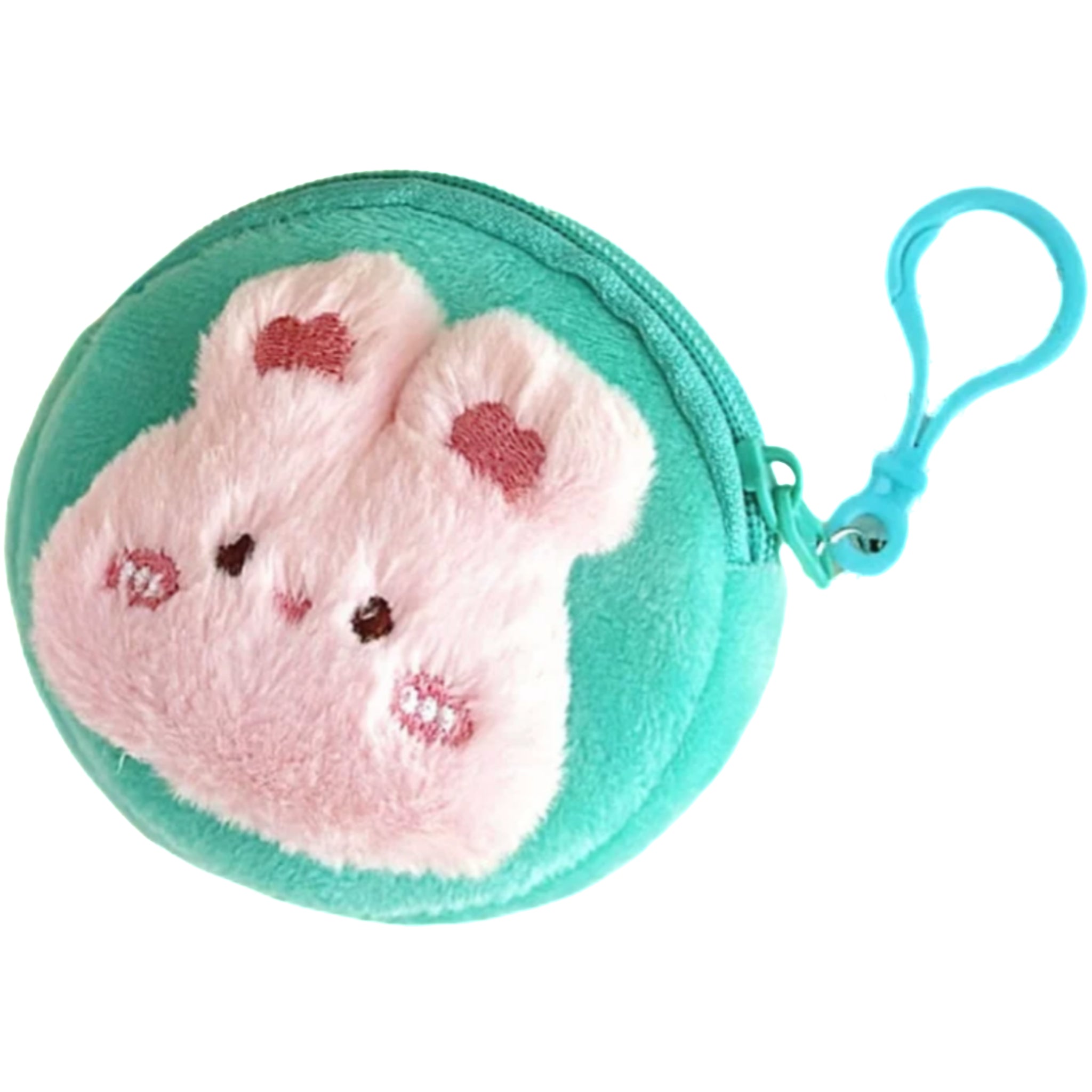 Plush Coin Pouch With A Keychain