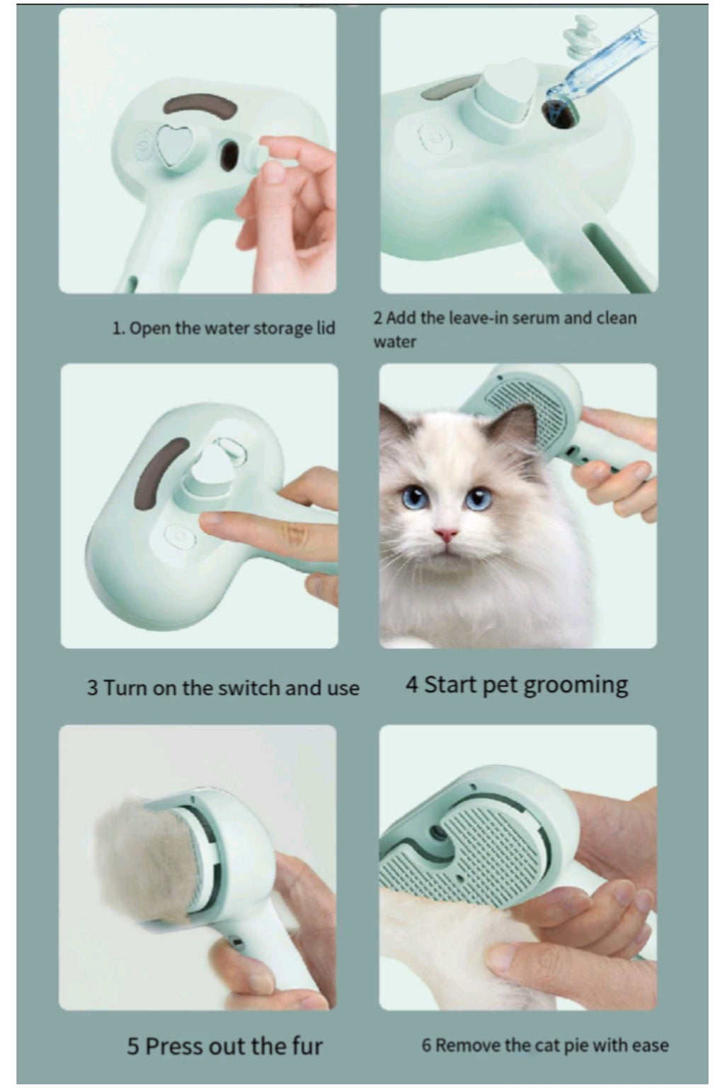 Pet Spray Comb