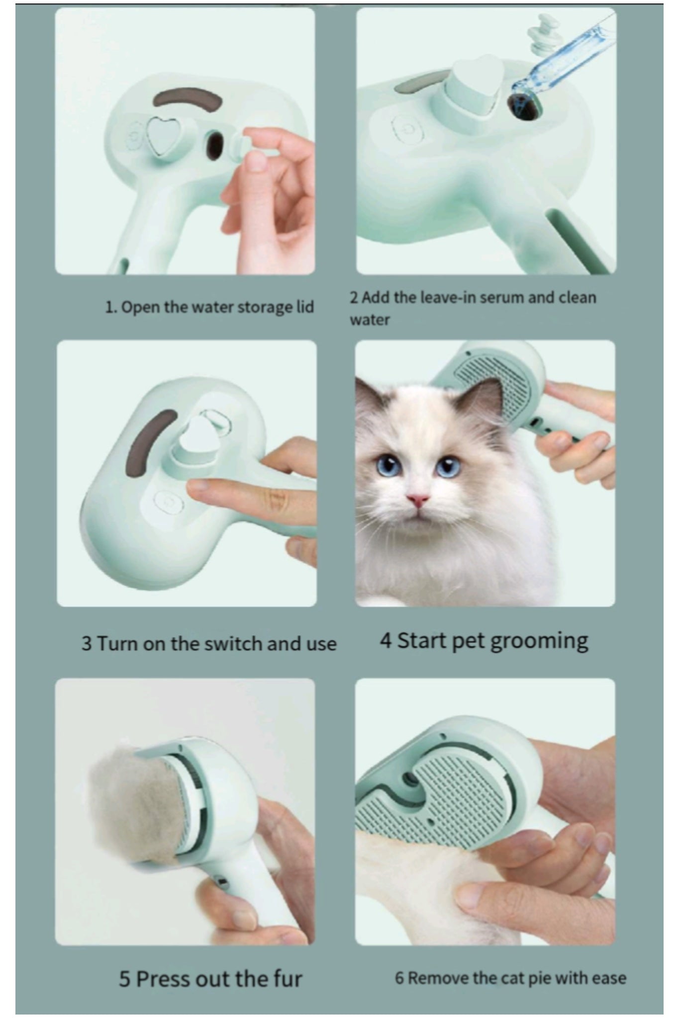Pet Spray Comb