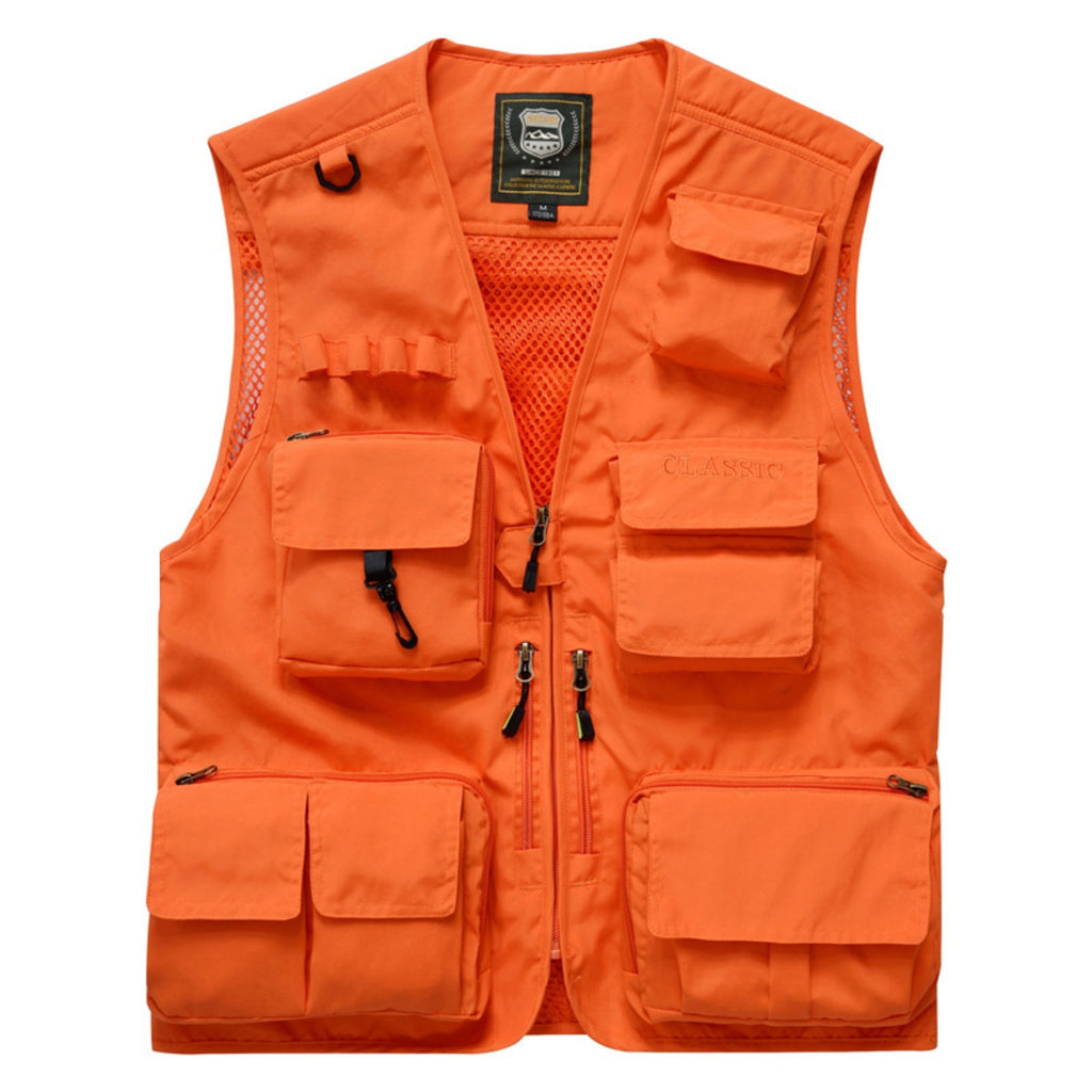 Unisex Mesh Breathable Outdoor Work Fishing Photography Vest