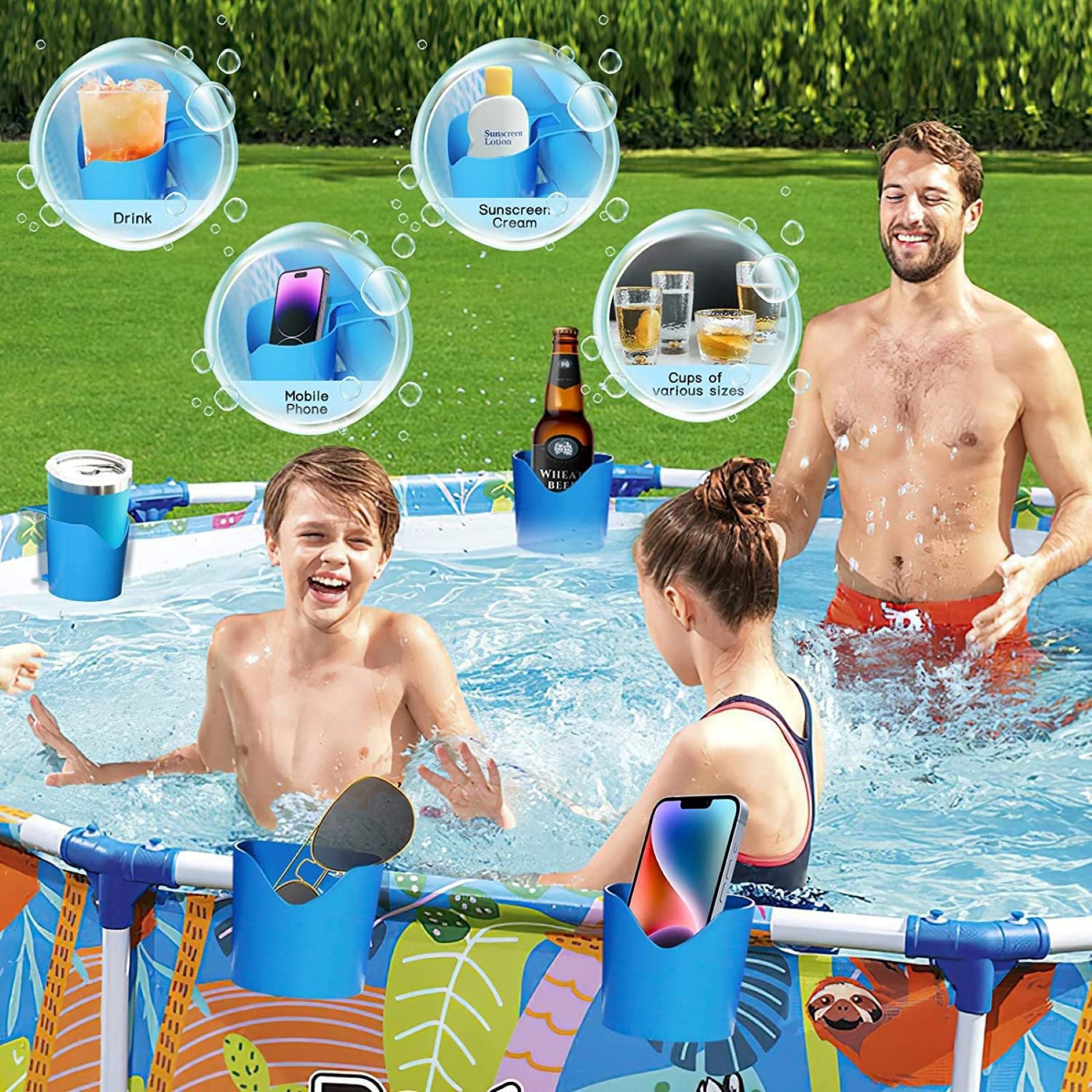 Swimming Pool Storage Rack