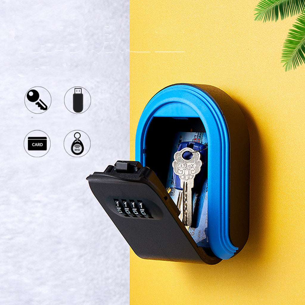 Magnetic Key Holder with Combination Lock