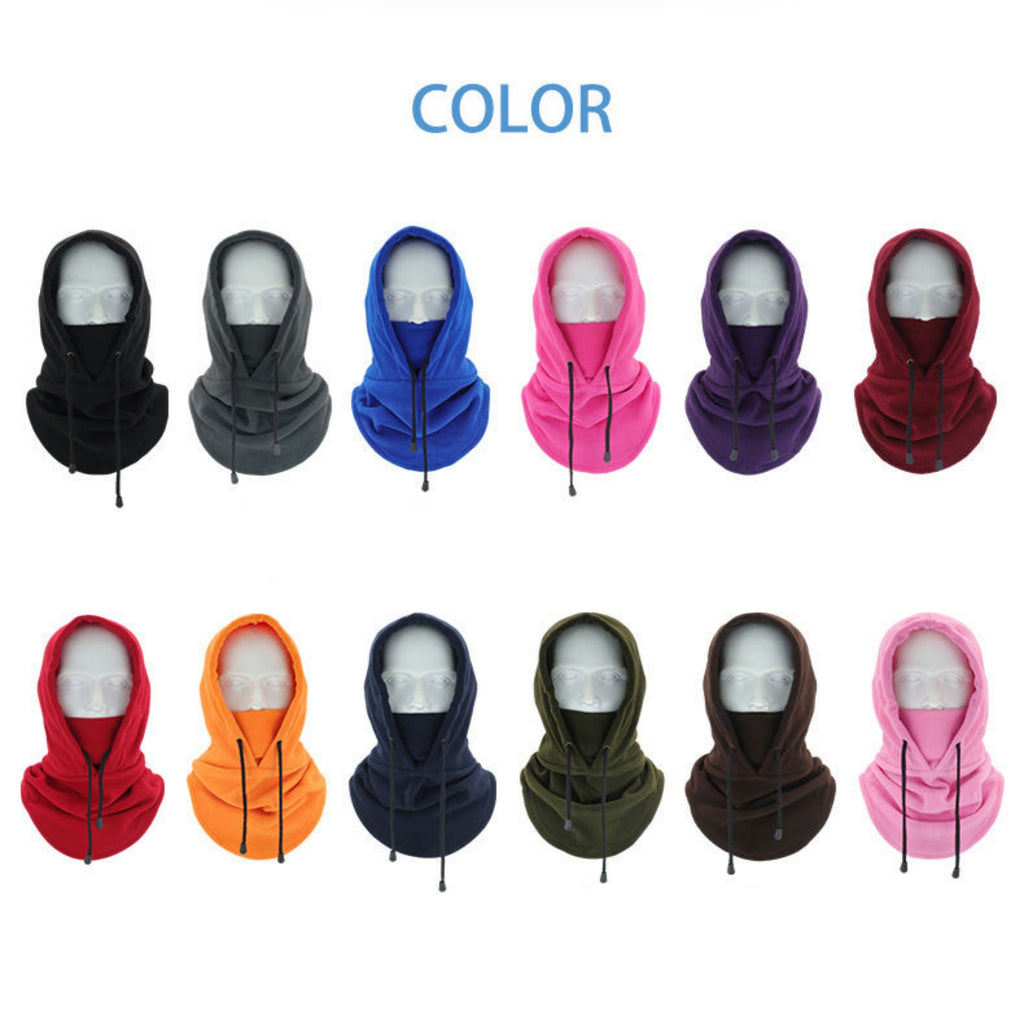 Outdoor Thermal Fleece Hood