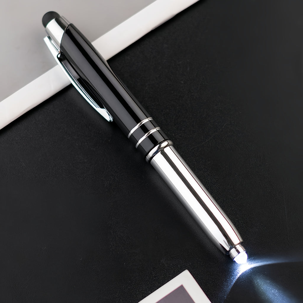 Touchscreen Pen With Led Flashlight