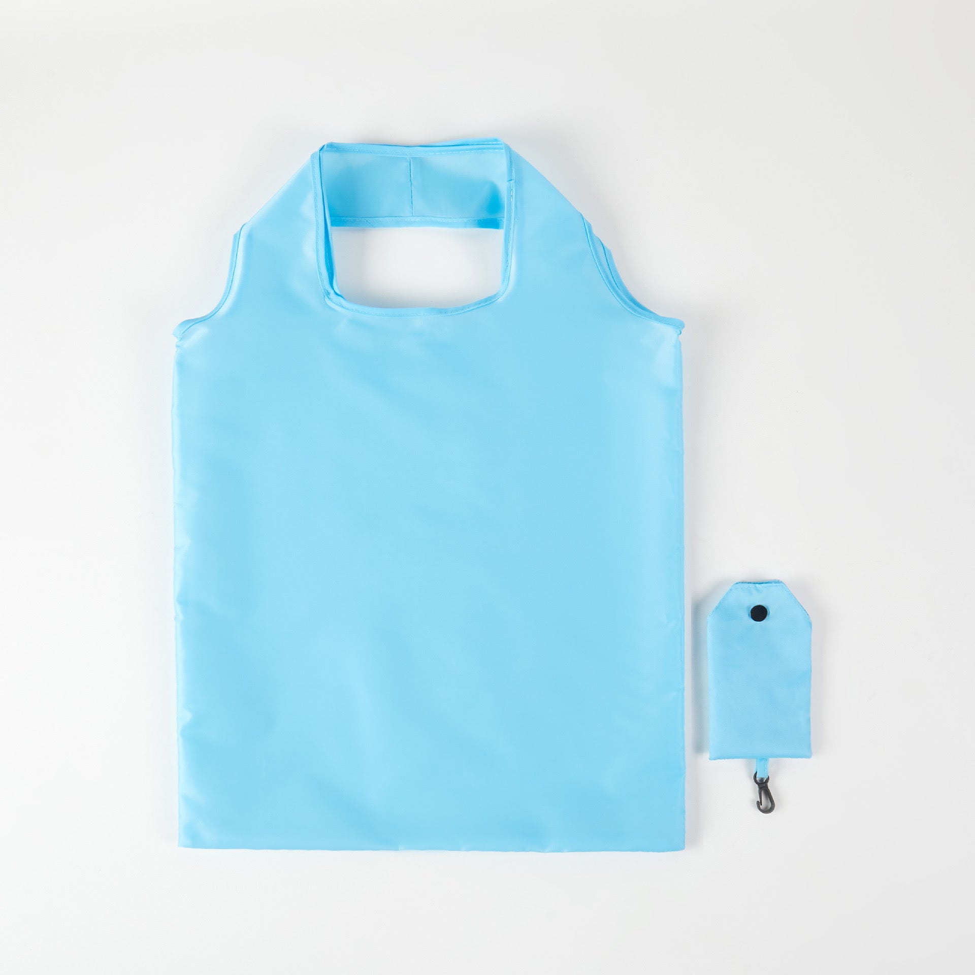 Solid-color Folding Shopping Bag