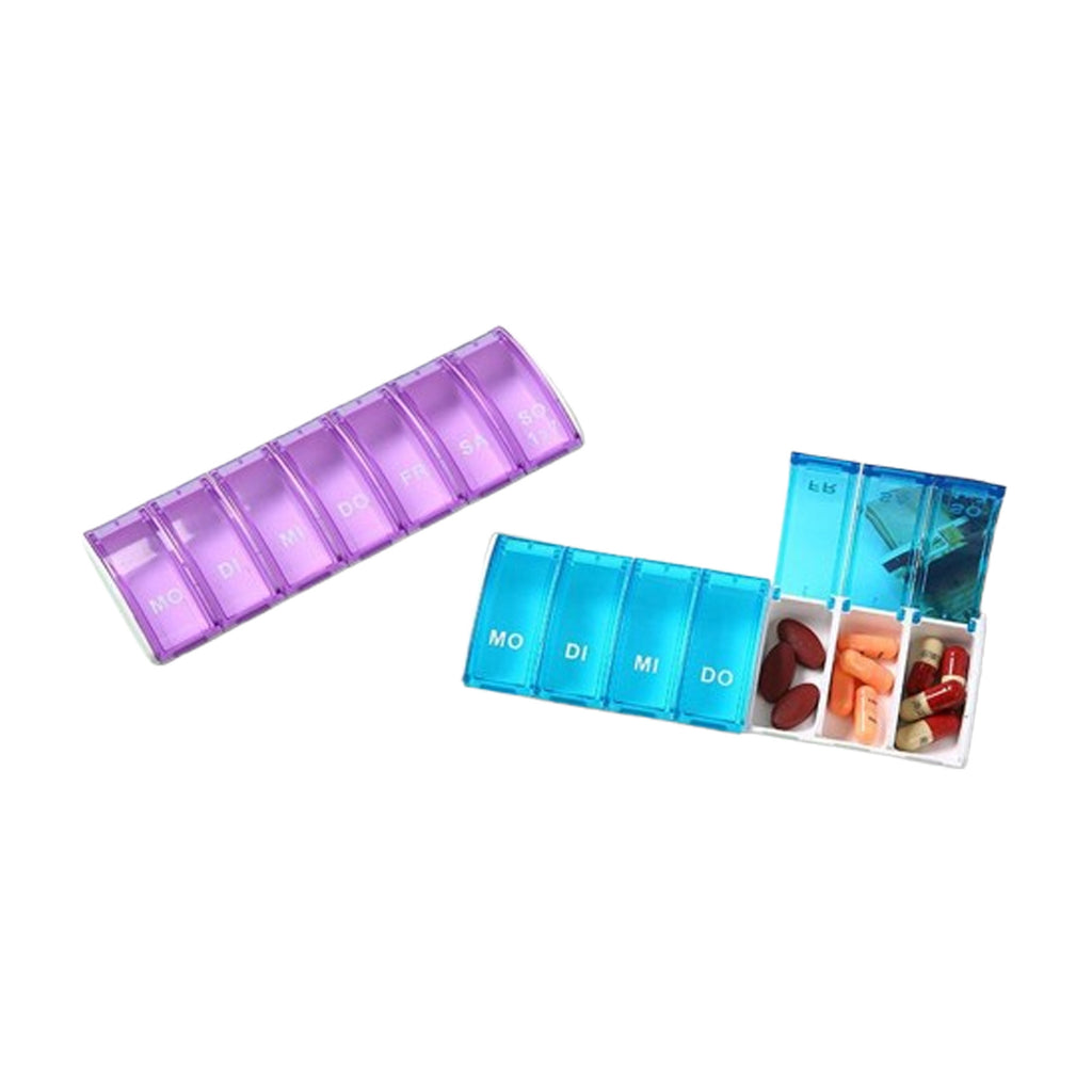 Translucent Weekly Pill Organizer