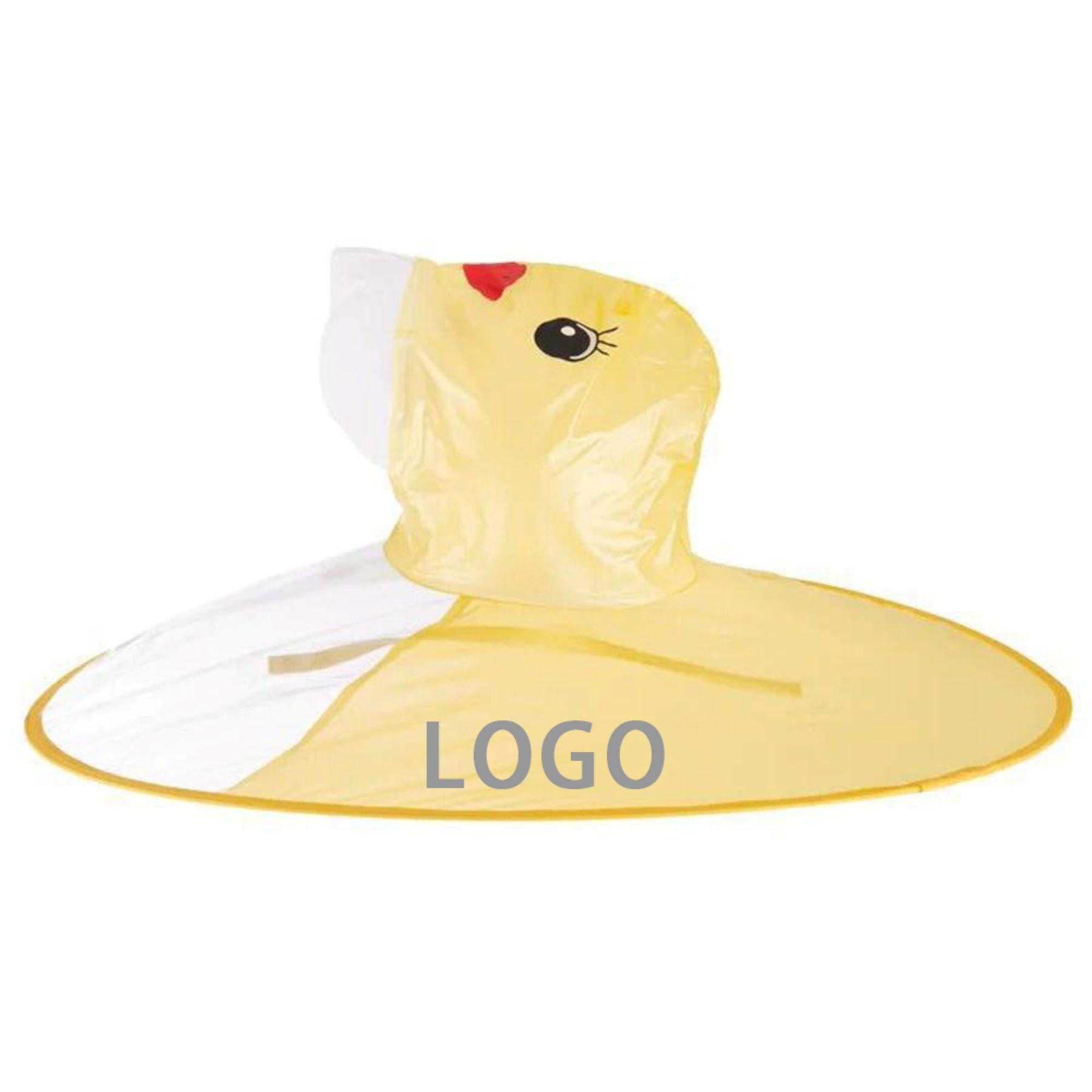 Little Yellow Duck UFO - shaped Kids' Raincoat