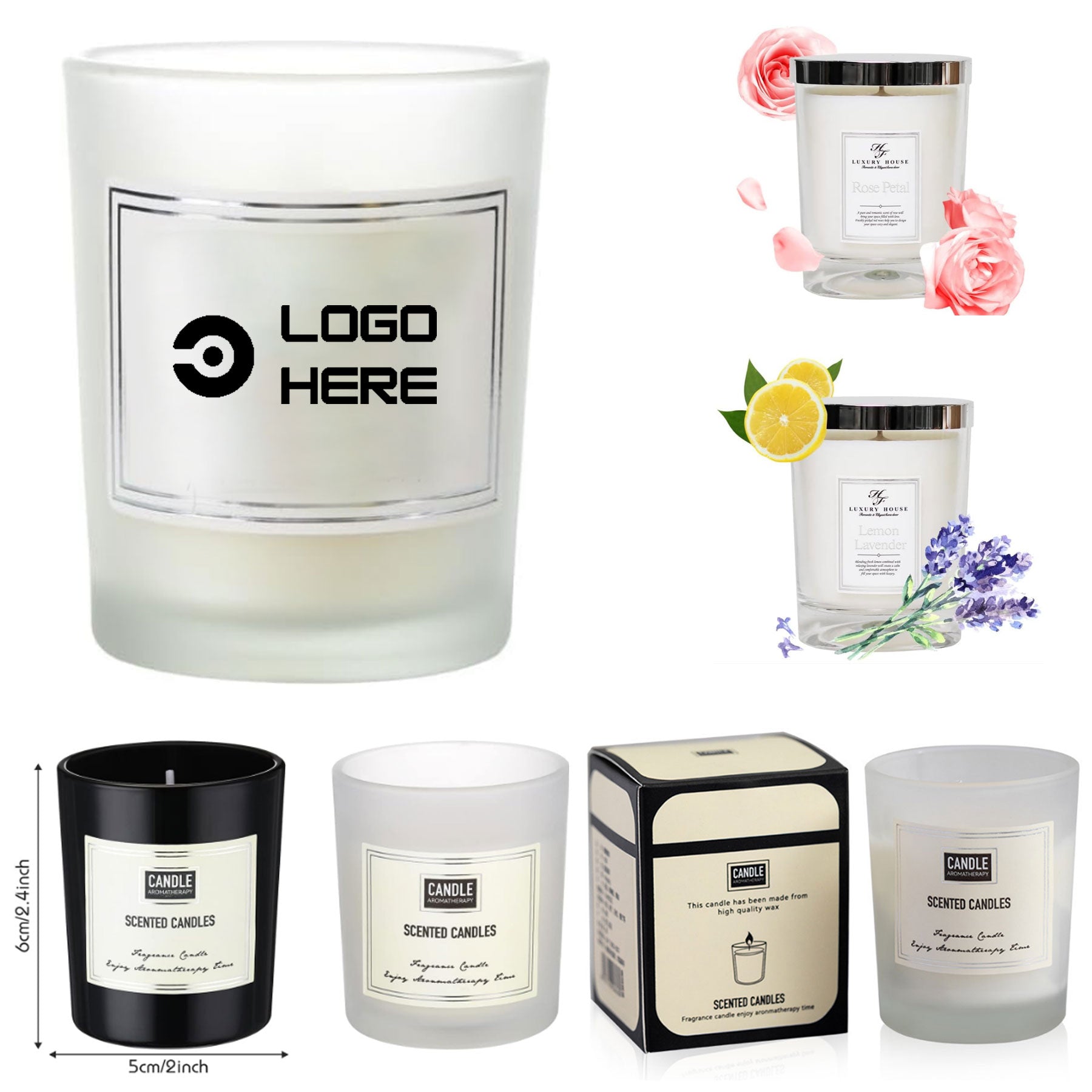 Custom Candles For Wedding