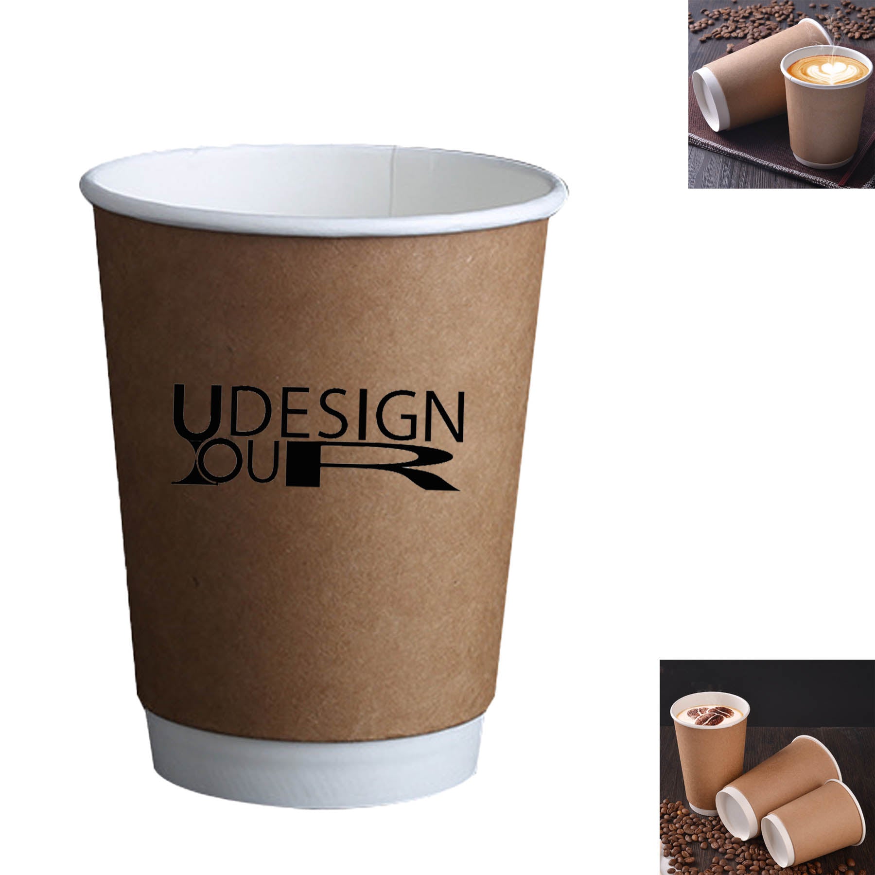 16Oz Double Layer Coffee Cup