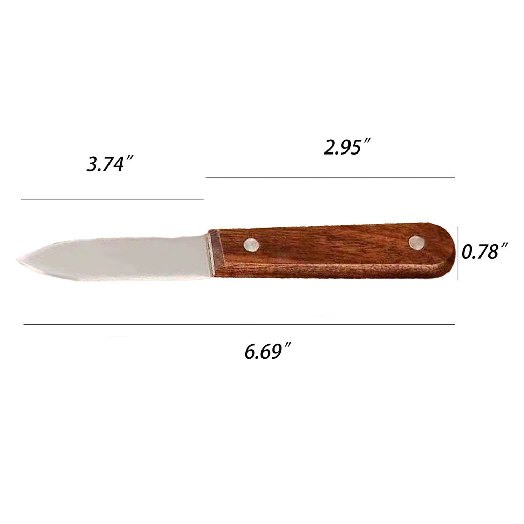 Stainless Steel Seafood Shucking Knife