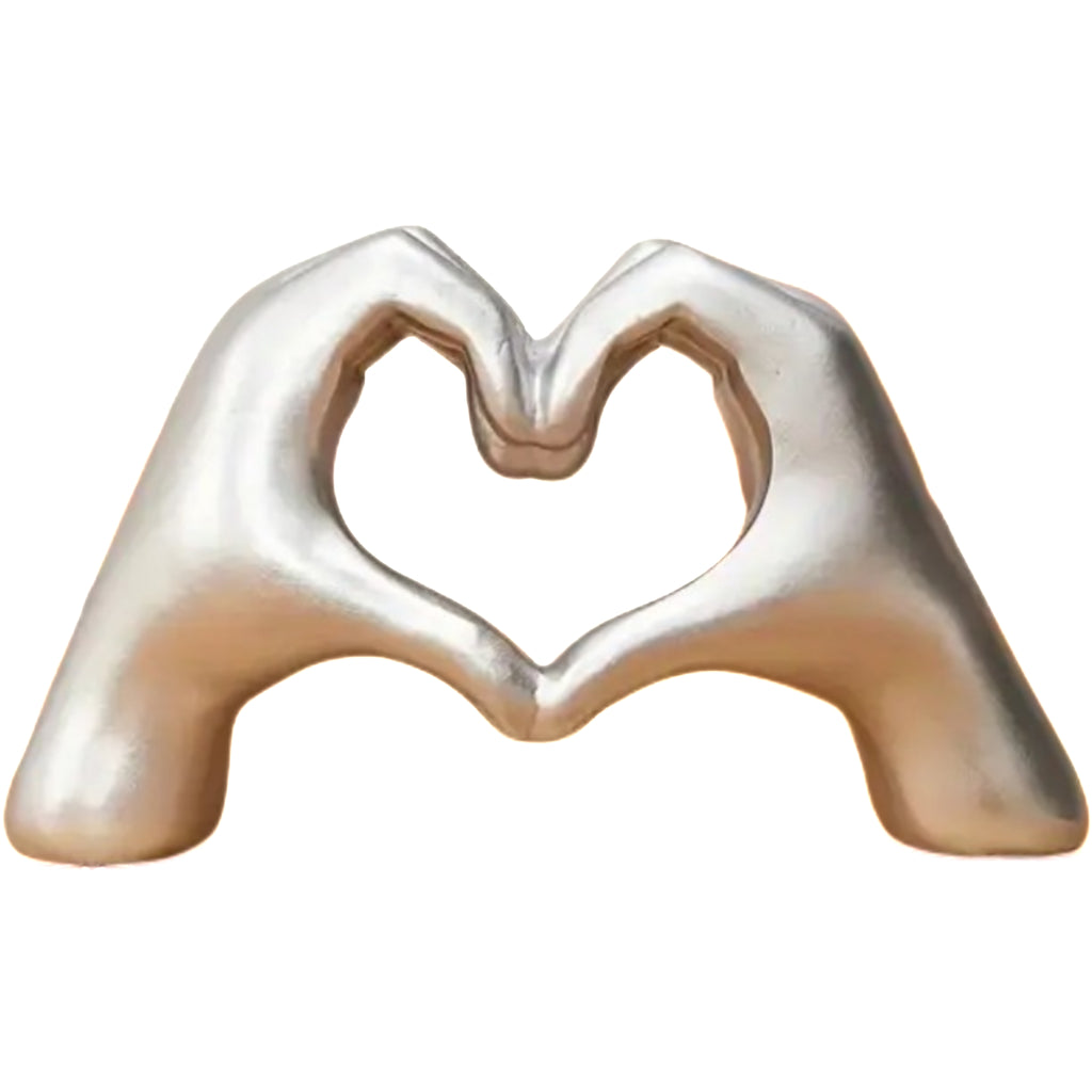 Nordic Style Heart Gesture Ornament