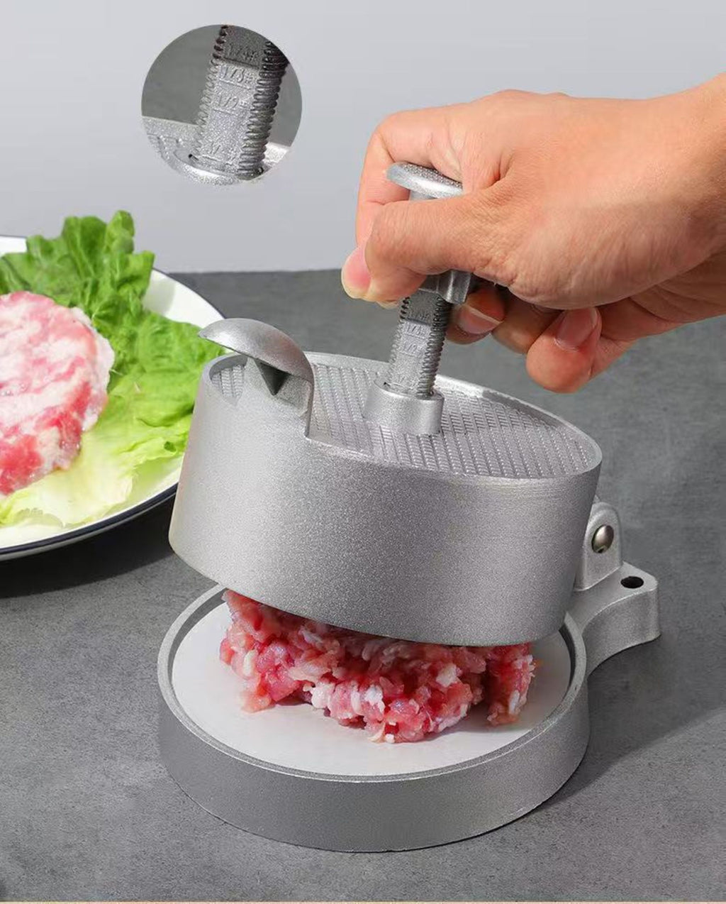 Household Hamburger Meat Patty Mold