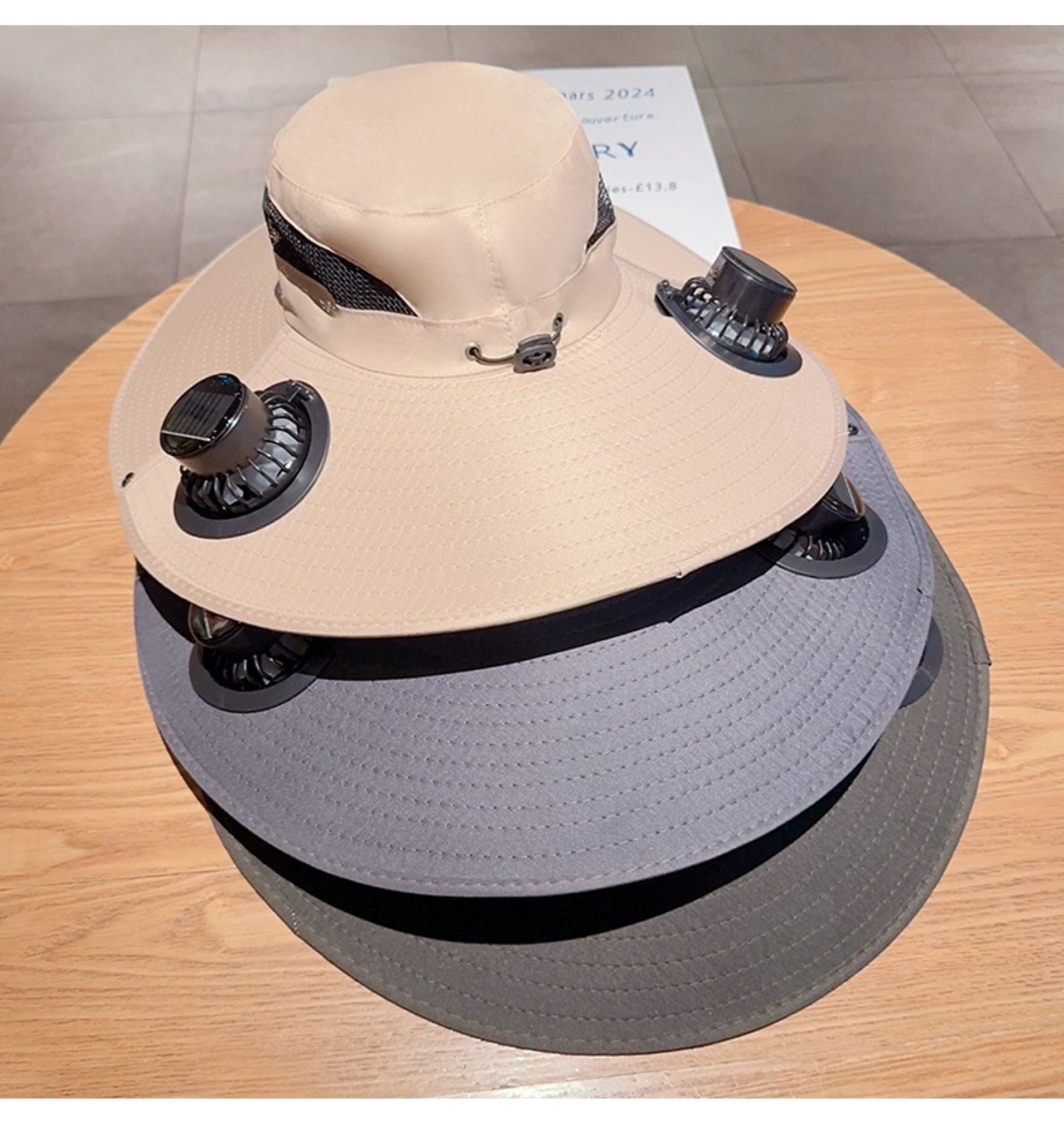 Solar Fan Fisherman's Hat