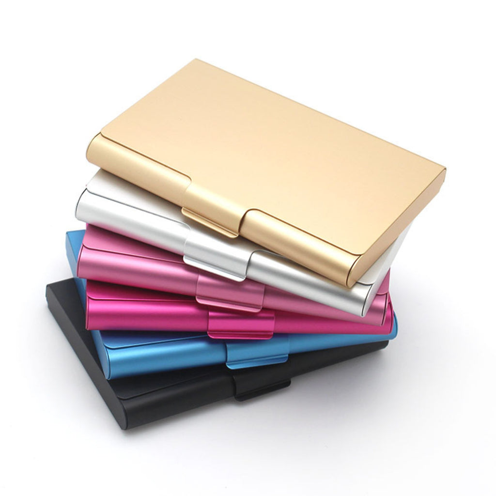 Aluminum Business Card Holder