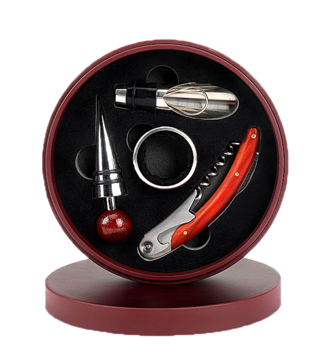 Versatile Wine Bottle Opener Kit