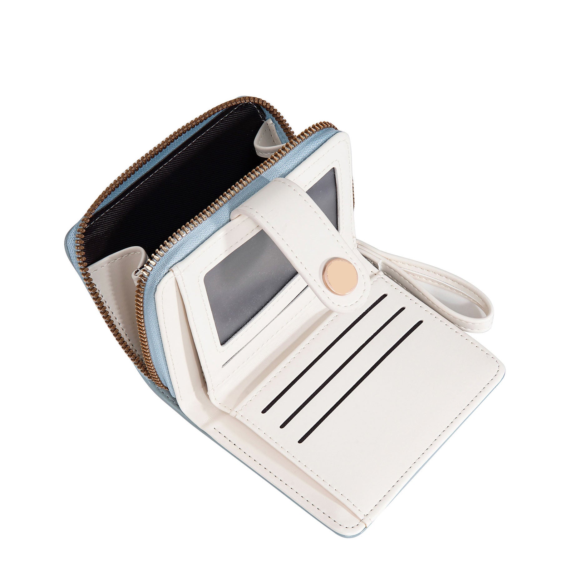 Color-coded Button Wallet
