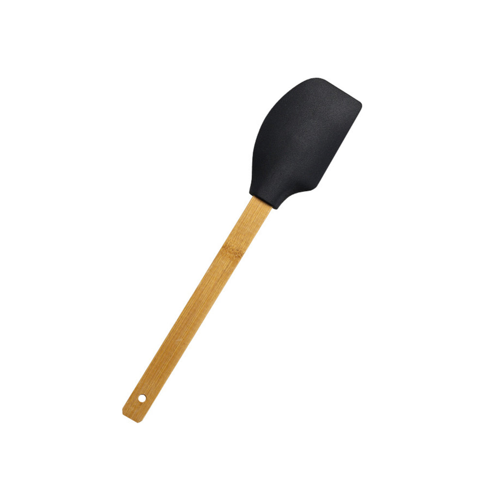 Wooden Handle Silicone Baking Cake Cream Spatula