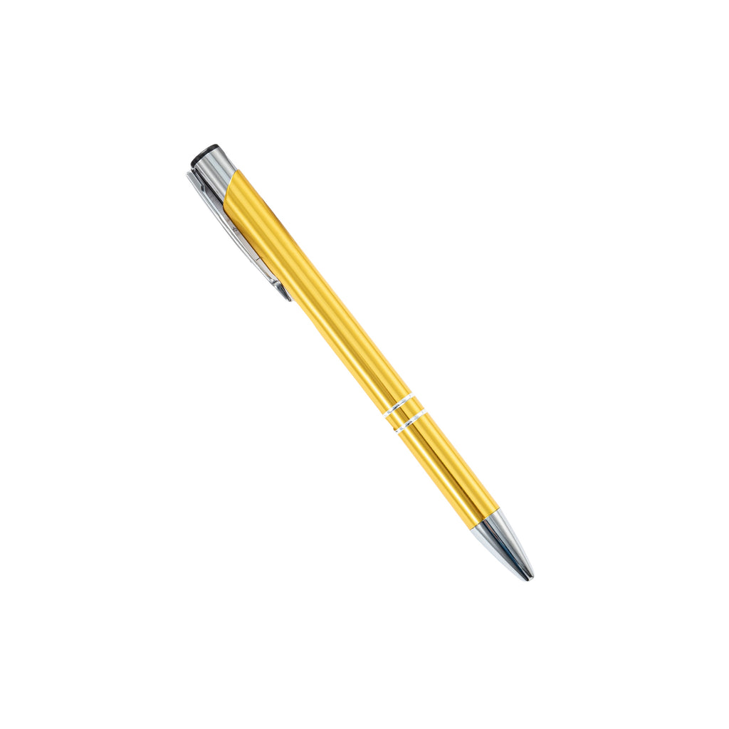 Creative Push-Top Metal Ballpoint Pen - Writing Tool