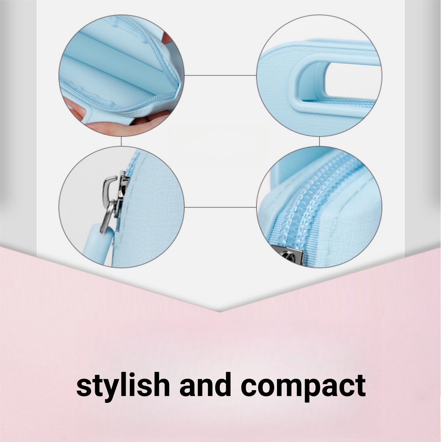 Portable Silicone Makeup Bag