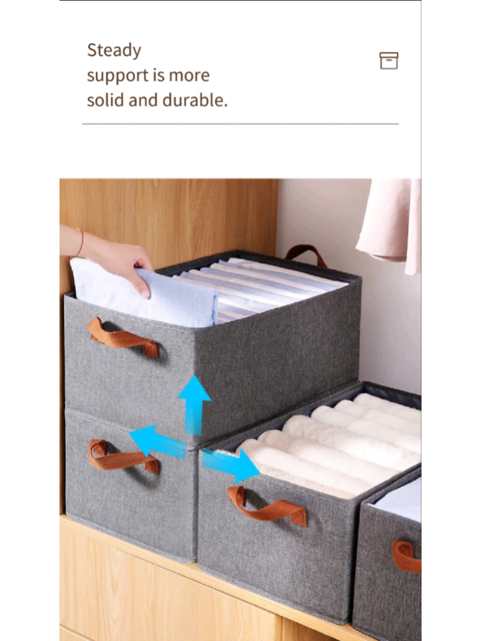 Cationic Drawer Type Storage Box