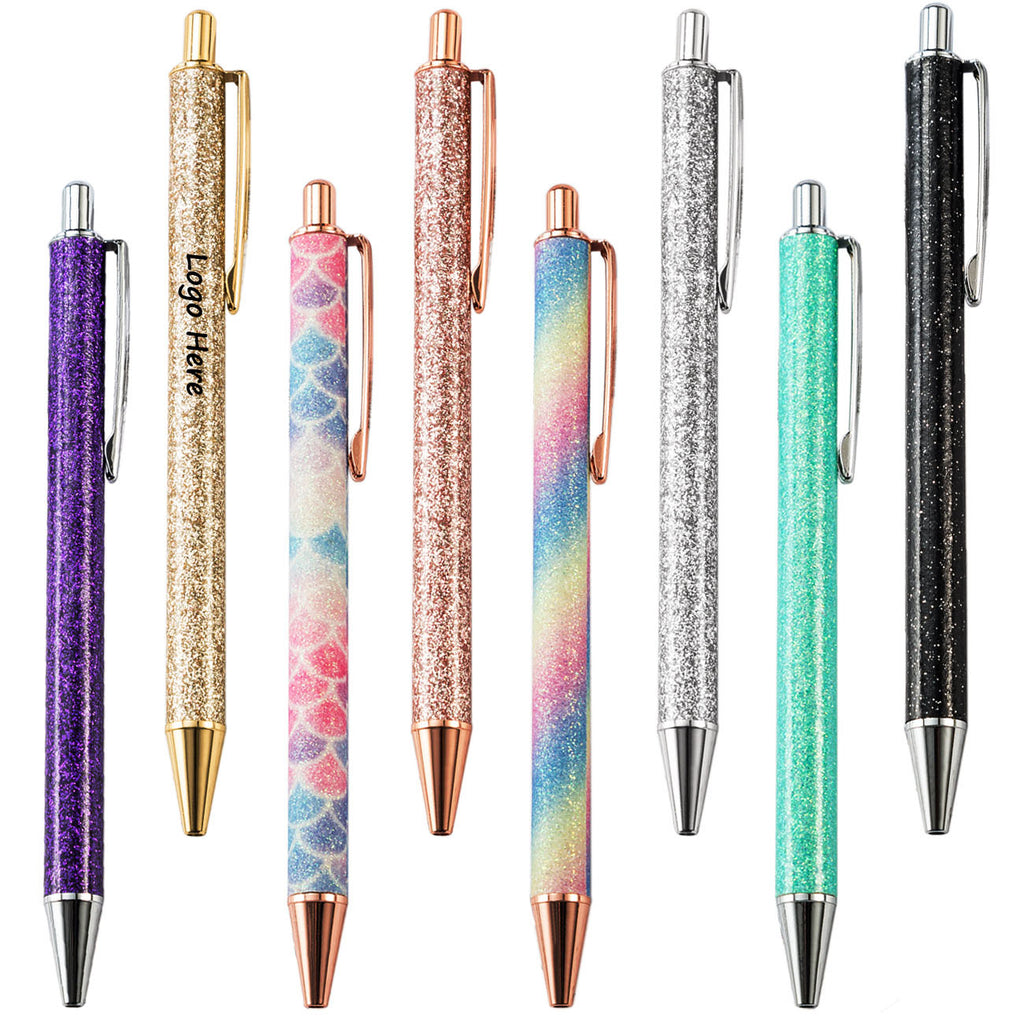 Ballpoint Pen Gold Powder Printing Metal