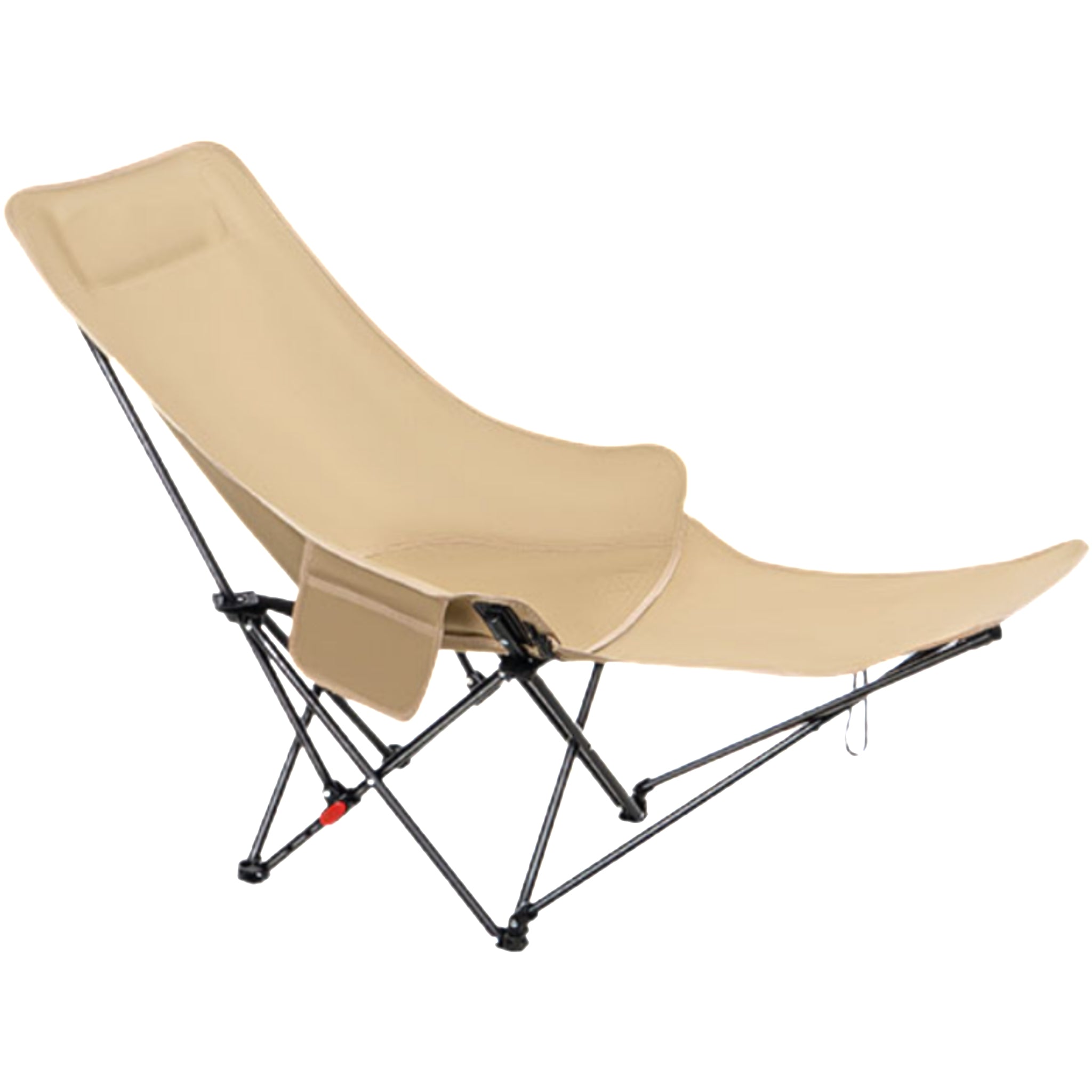 High Back Moon Chair With Footrest