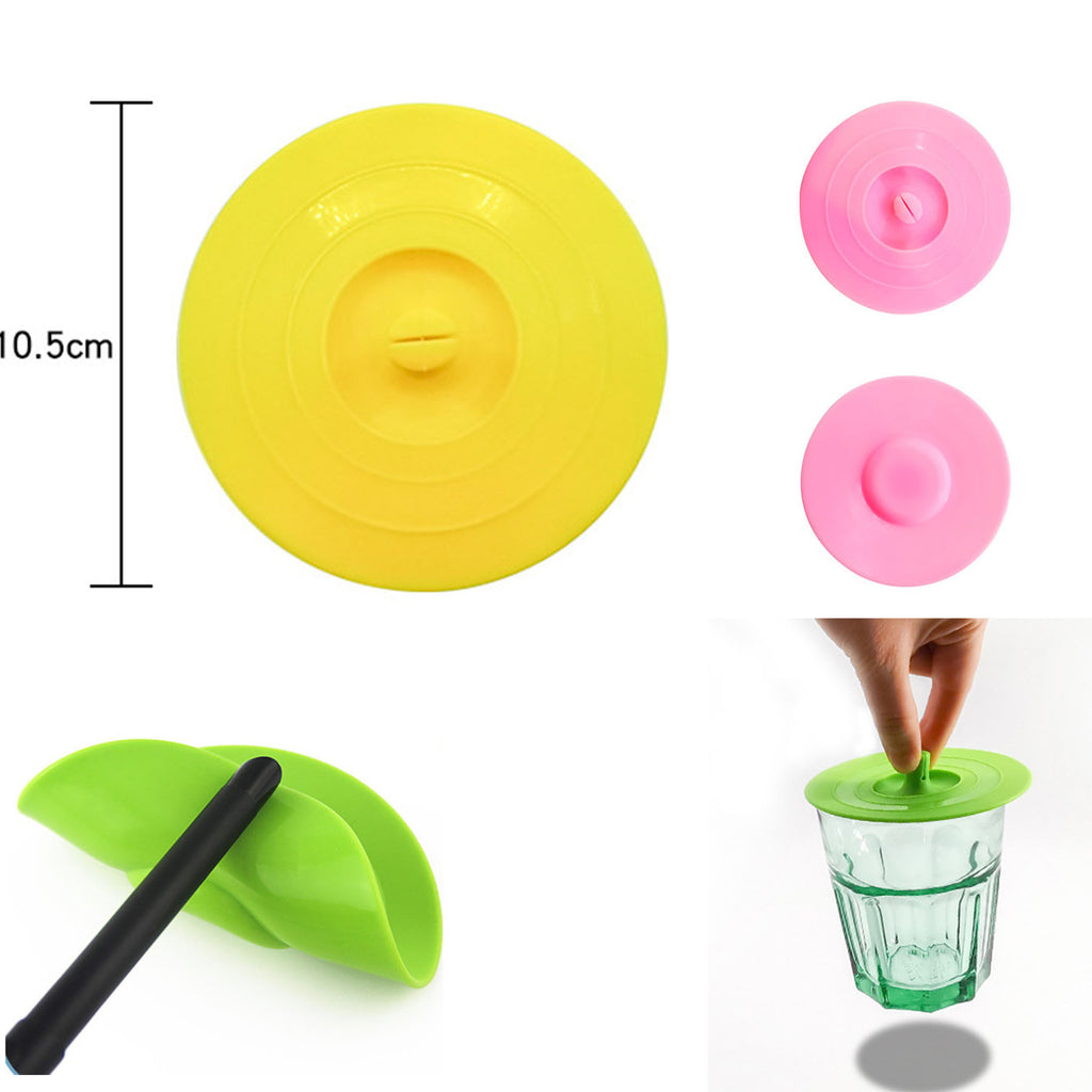 Sealed Silicone Mug Lid With Clamp