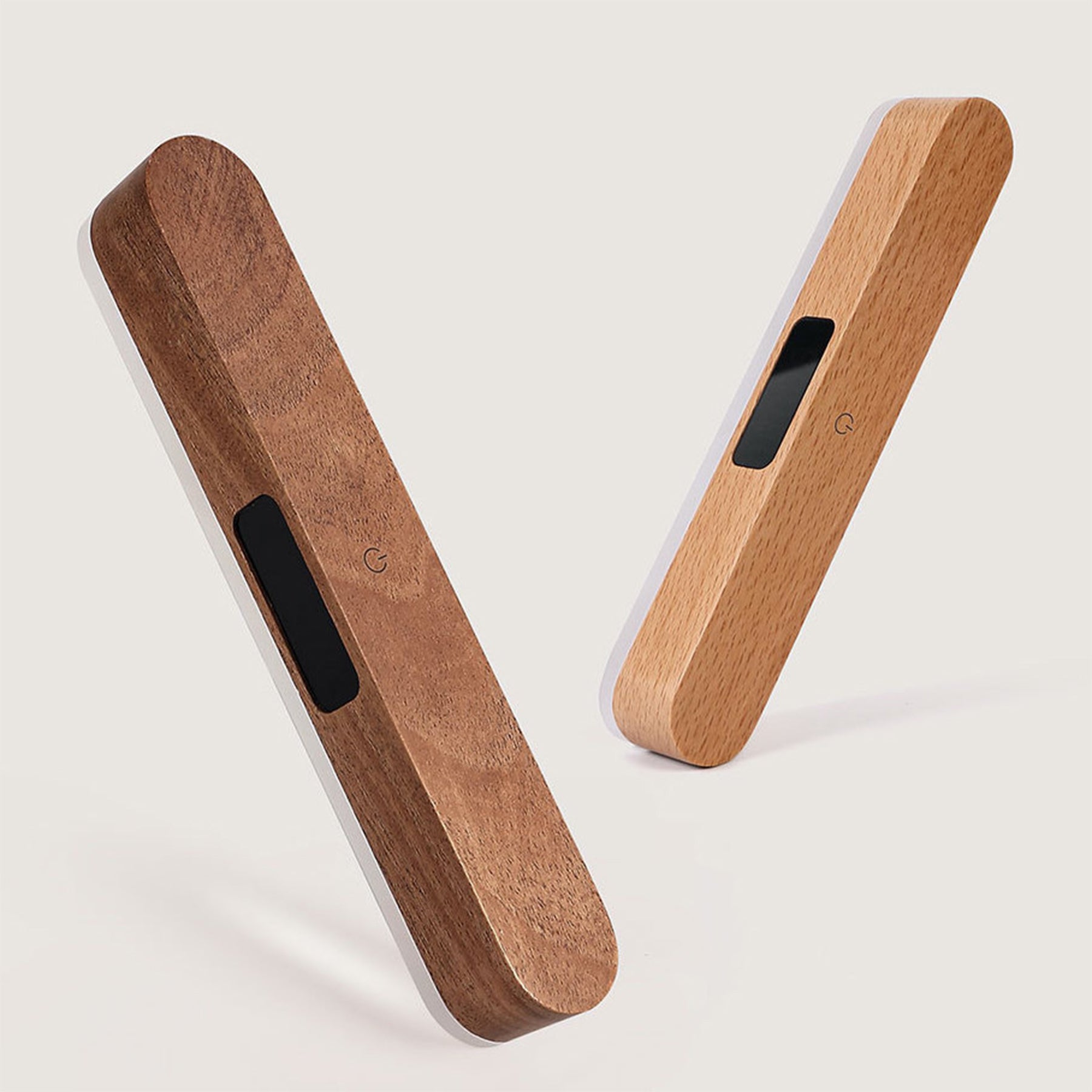 Wood Remote Control Timing Clock Led Light Lamp