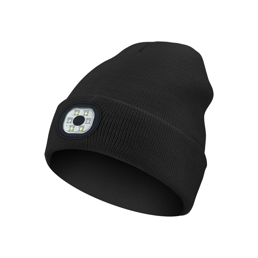 Removable Washable Knit Hat With Bluetooth Light