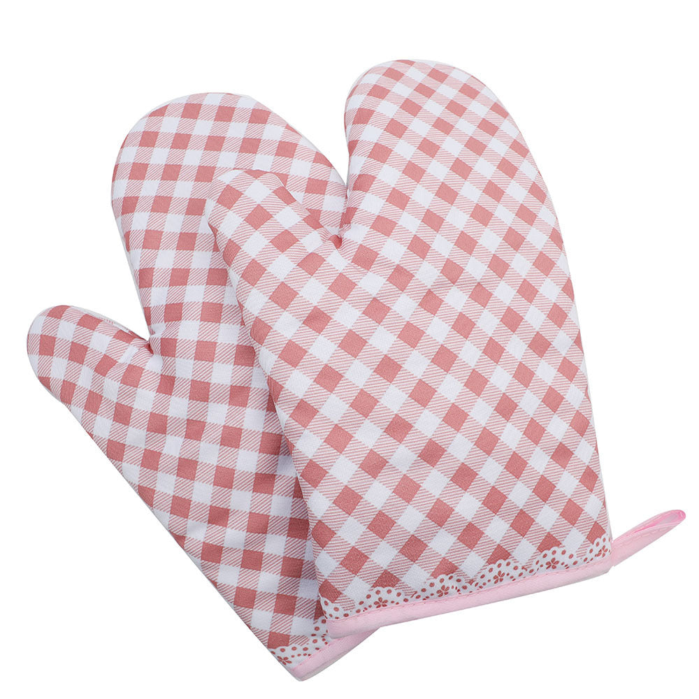 Nordic Scandi Oven Mitts Heat Resistant Thickened Baking