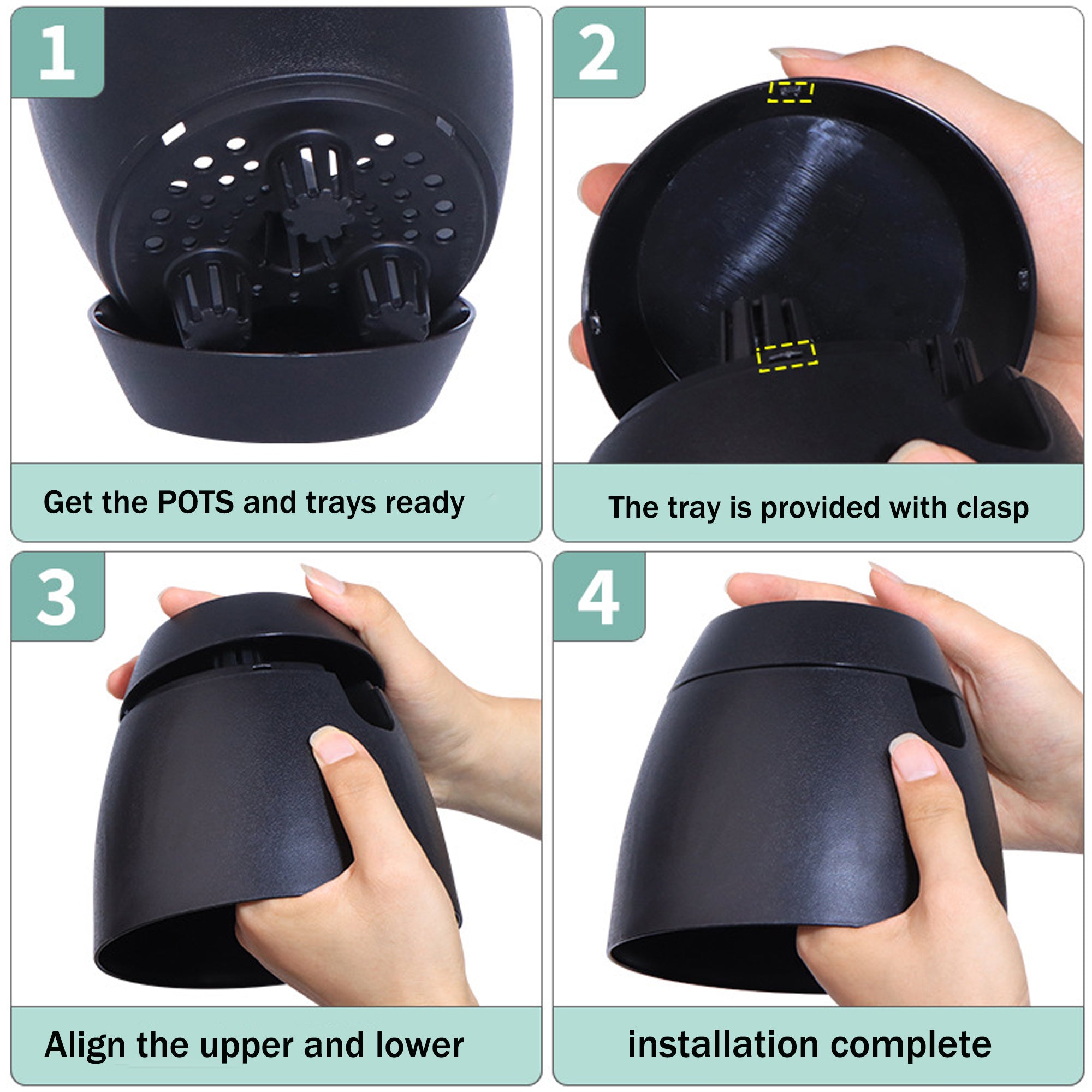 Self-Absorbent Flower Pot