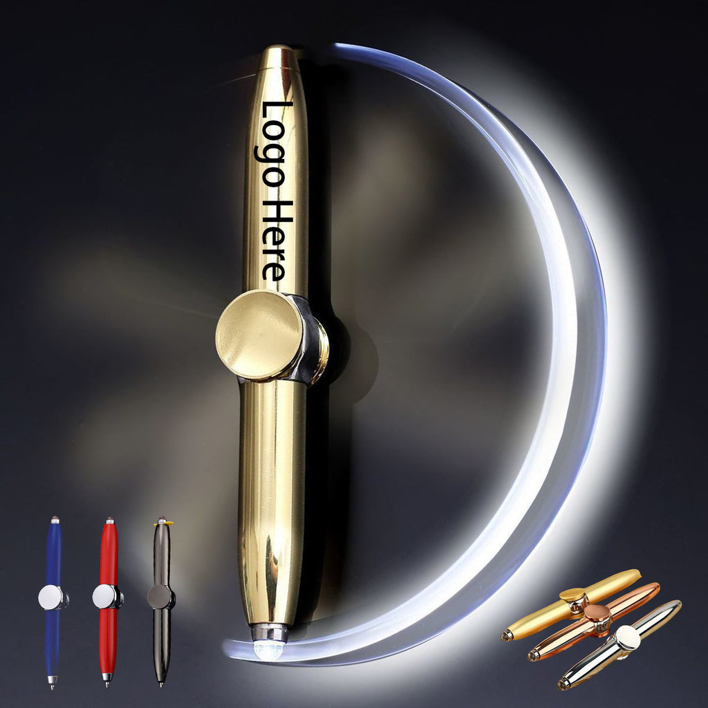 Led Light Spinning Gyro Ballpoint