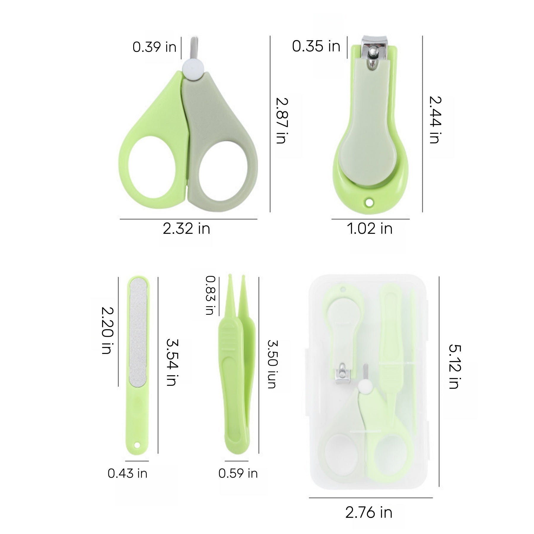 Baby Anti-Pinch Nail Care Set