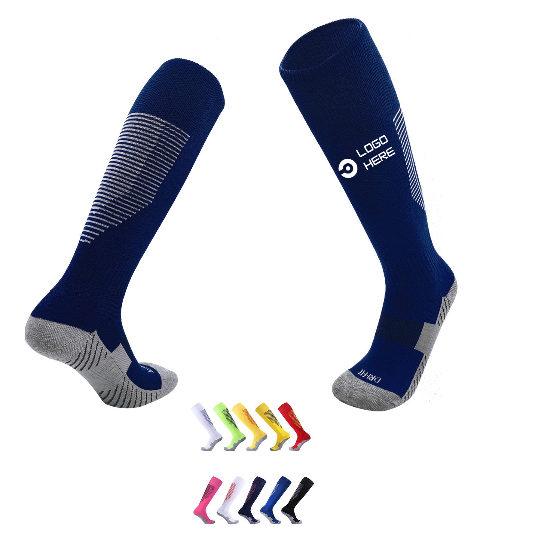 Outdoor Sports Anti-Slip Long Football Socks