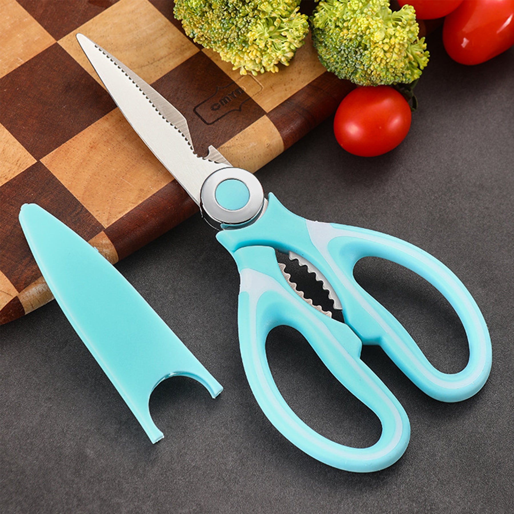 Stainless Steel Multifunctional Kitchen Scissors
