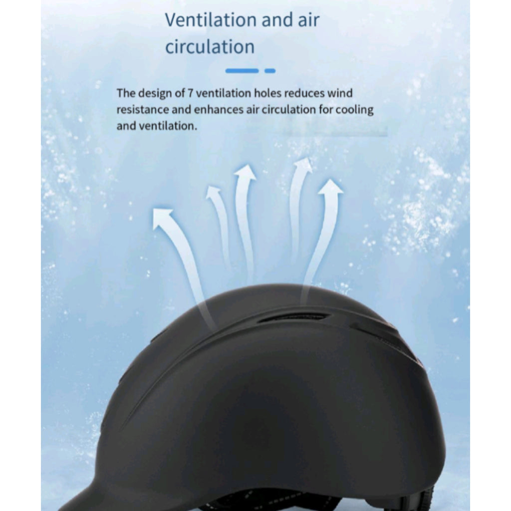 ASTM Cert Equestrian Helmet Unisex Ventilated Horse Riding