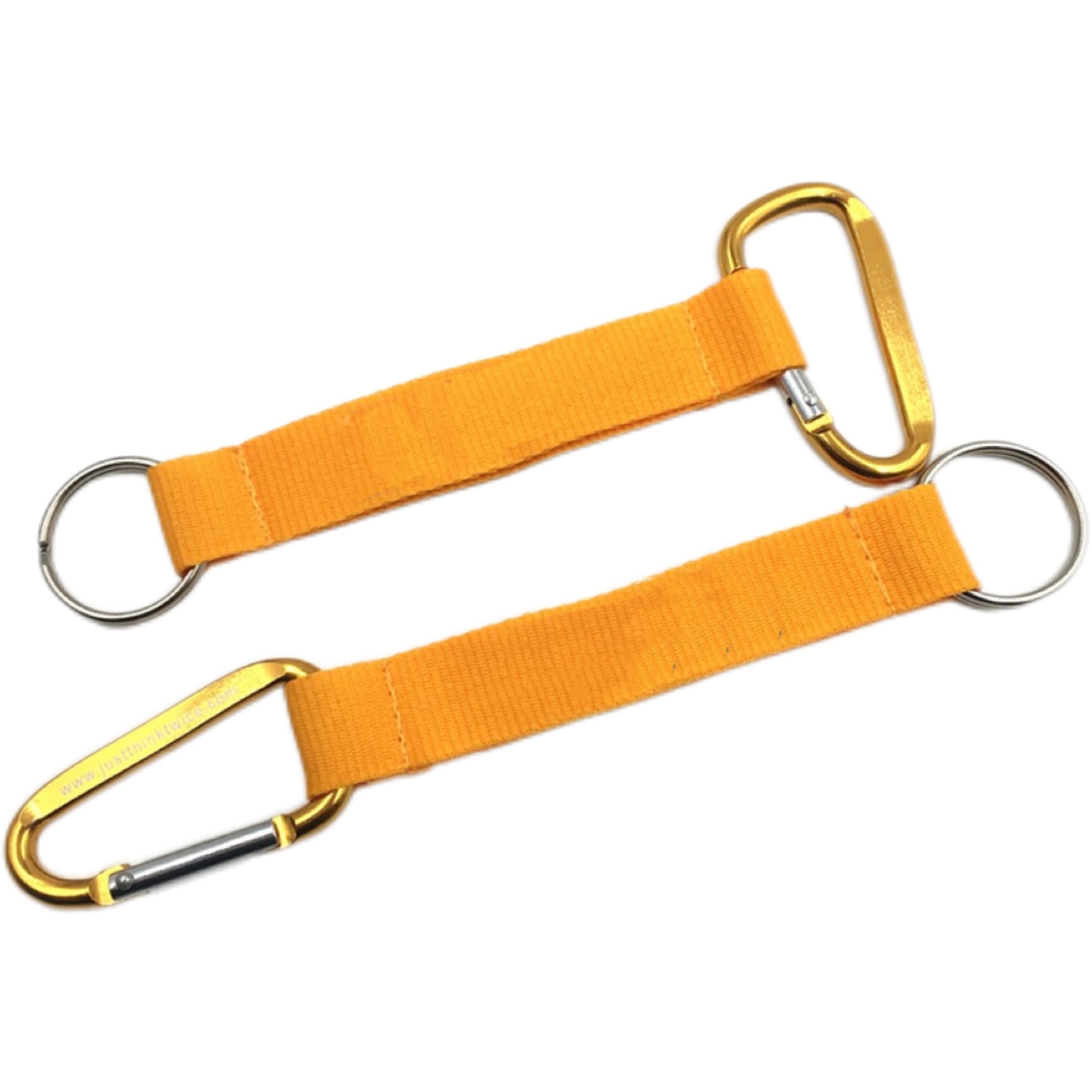 Short Webbing Strap with Carabiner