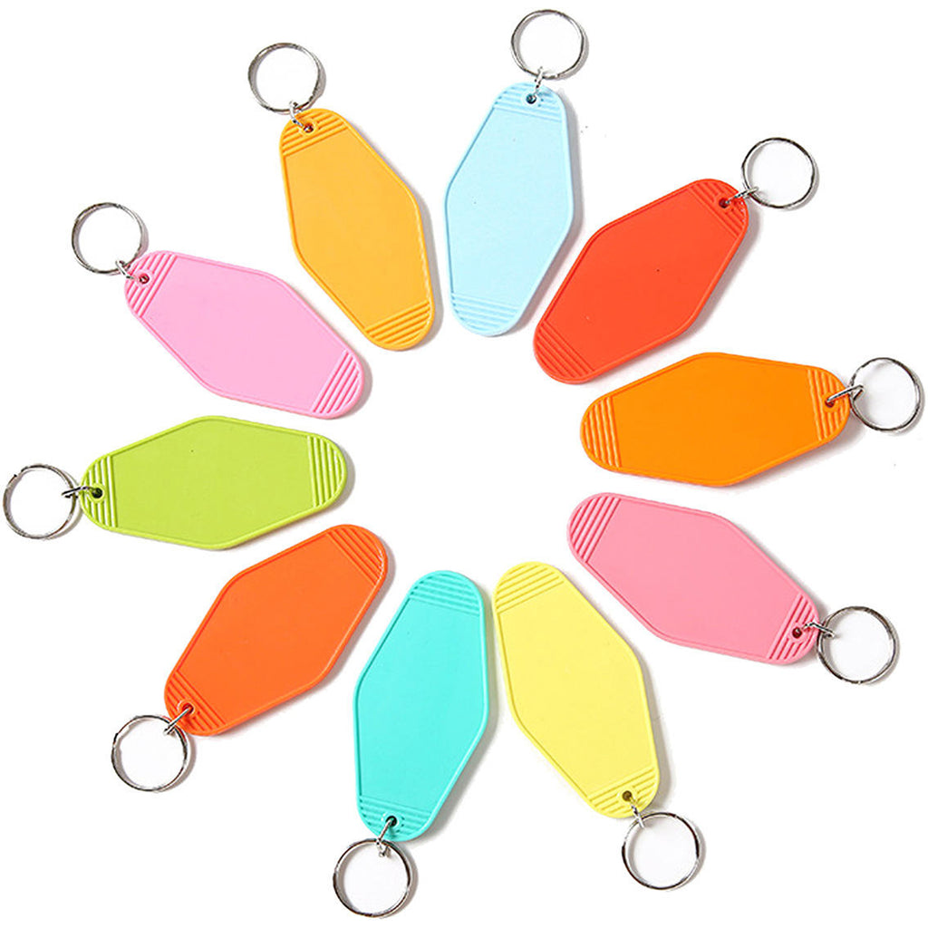 Blank Motel Keychains