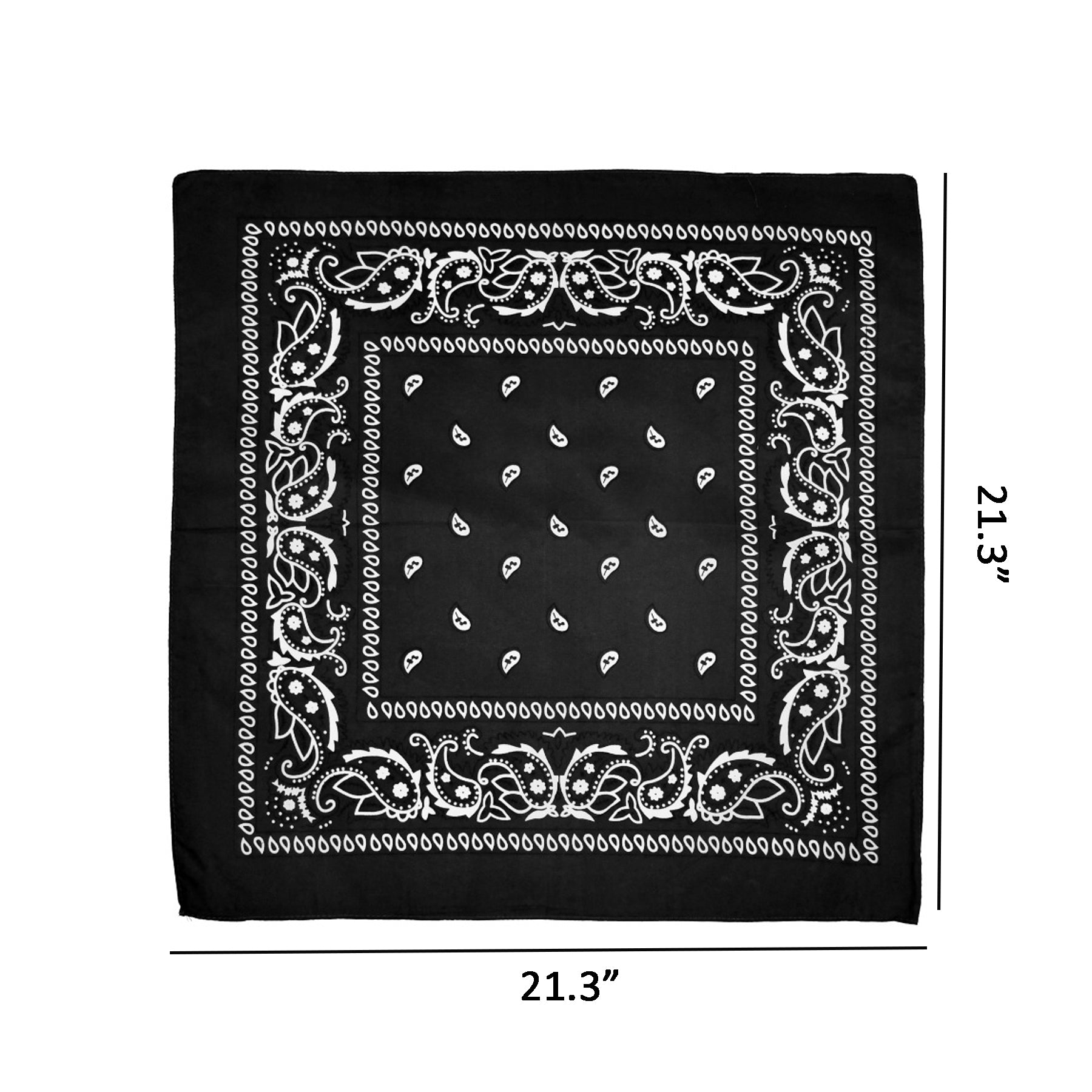 Vintage Style Printed Bandana