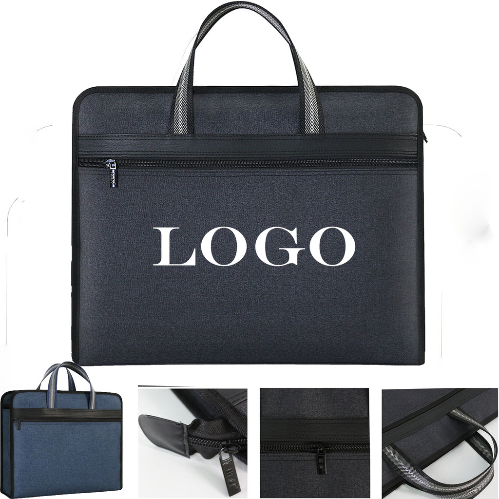 Oxford Cloth File Bag A4 With Zipper