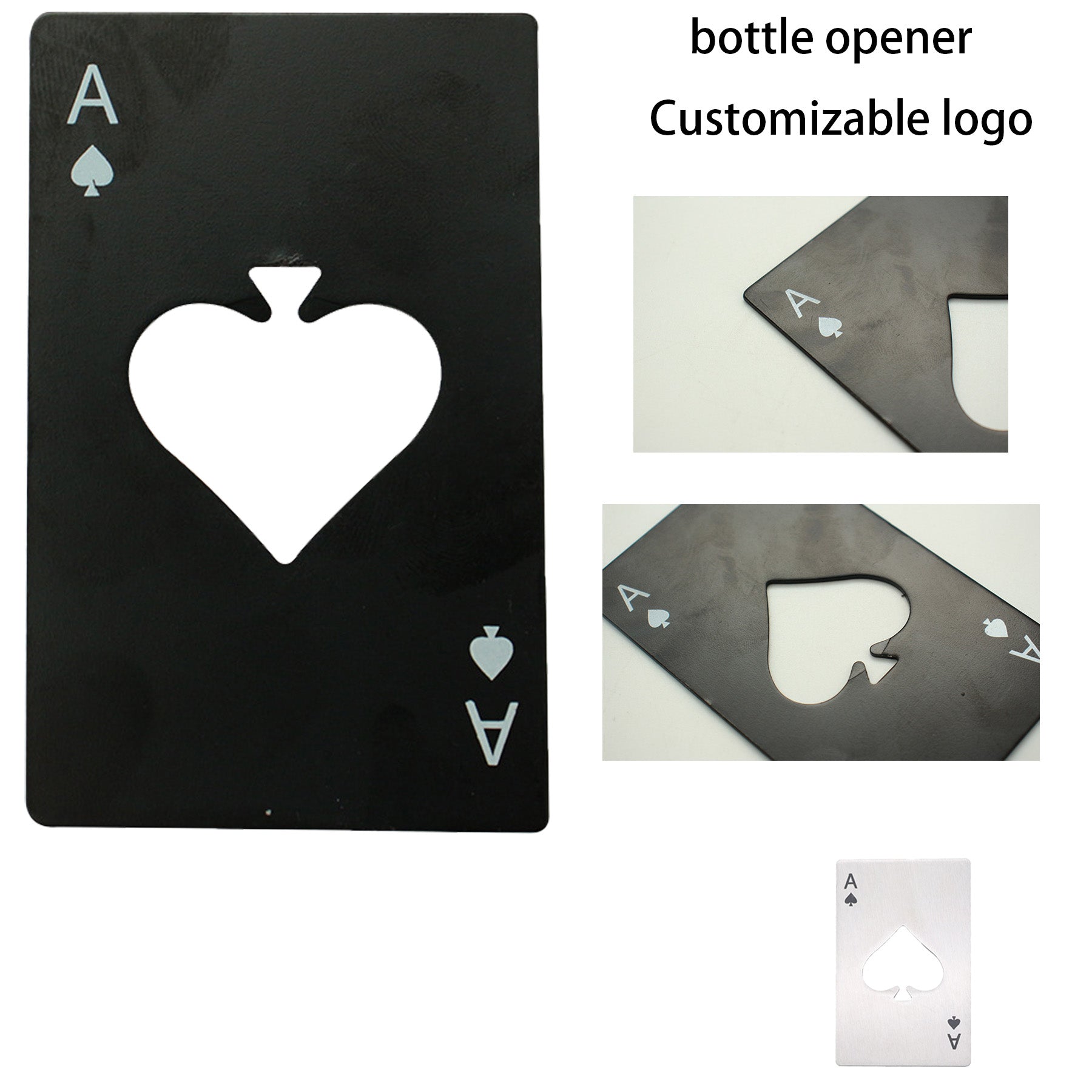 Creative Poker Card Bottle Opener